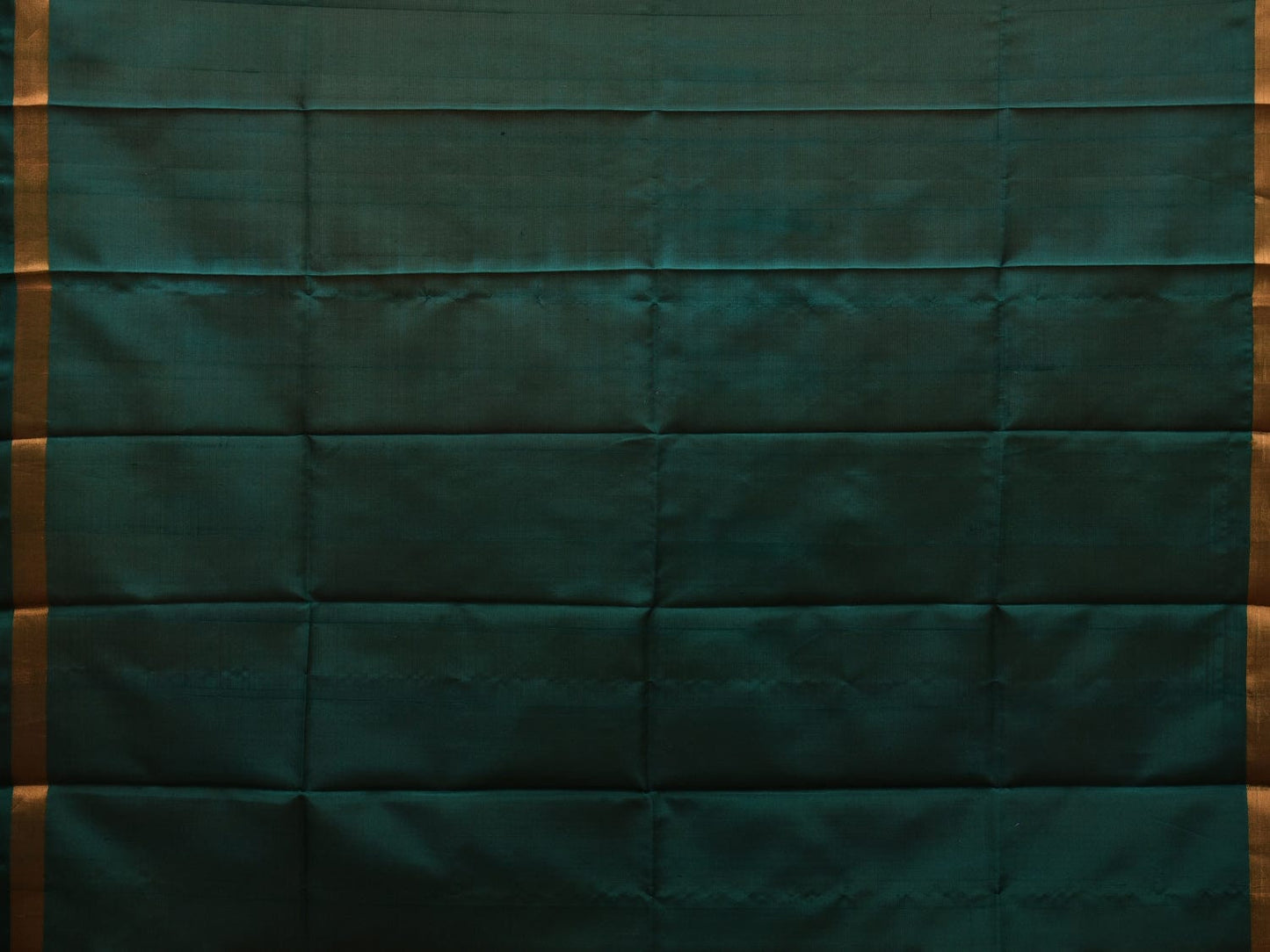 Yellow and Dark Green Uppada Silk Handloom Saree with Border Ikat and Buta Design u1853