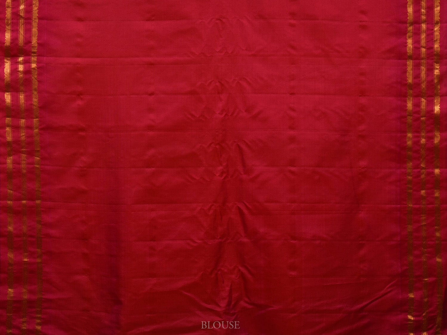 Yellow and Pink Gadwal Silk Handloom Plain Saree with Temple Border Design g0327