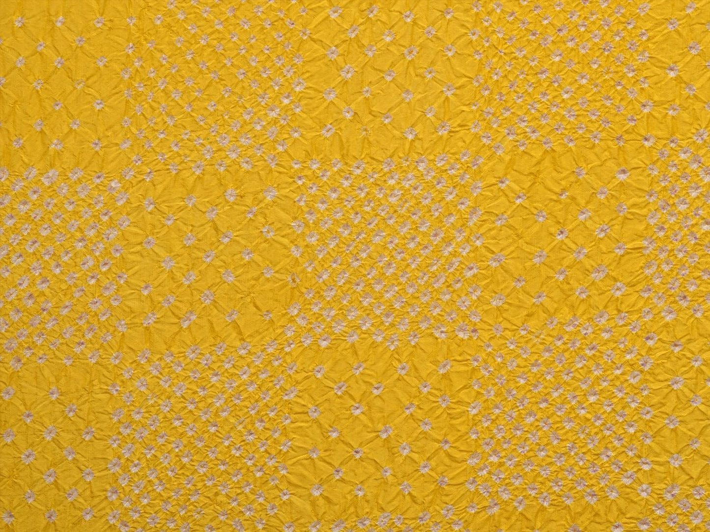 Yellow and Red Bandhani Paithani Silk Handloom Saree with Pallu Design bn0452