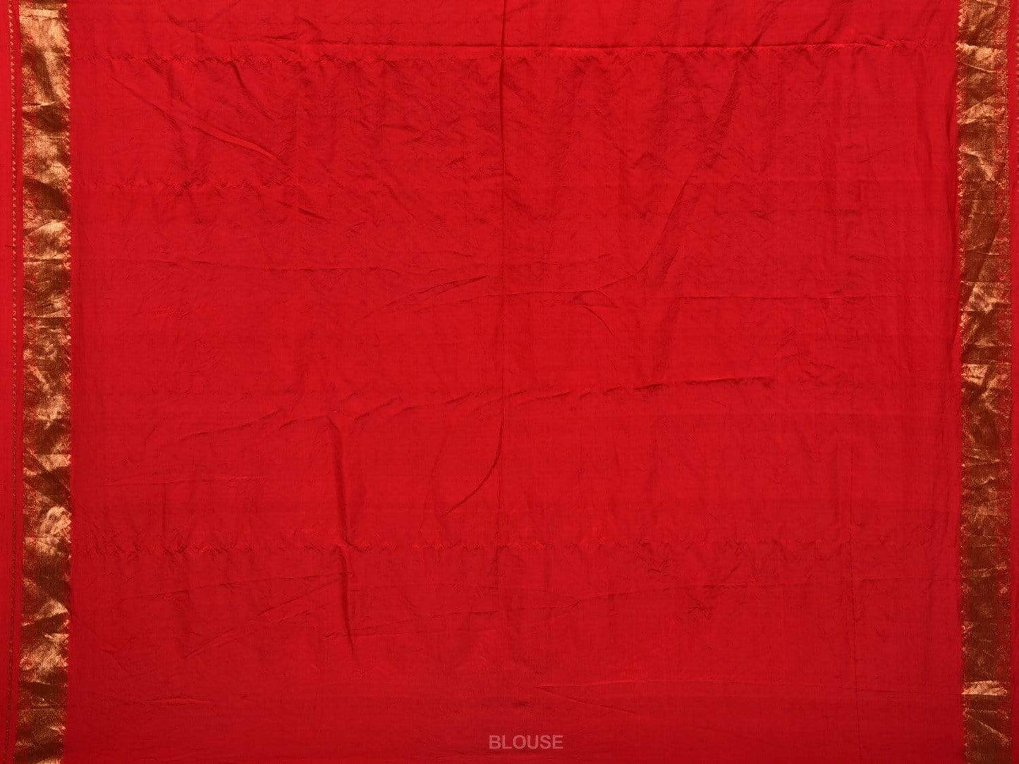 Yellow and Red Bandhani Uppada Silk Handloom Saree with Body Buta Design bn0309