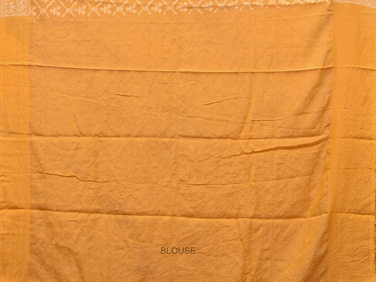 Yellow Cut Work Cotton Handloom Saree with All Over Jamdani Style Design o0387