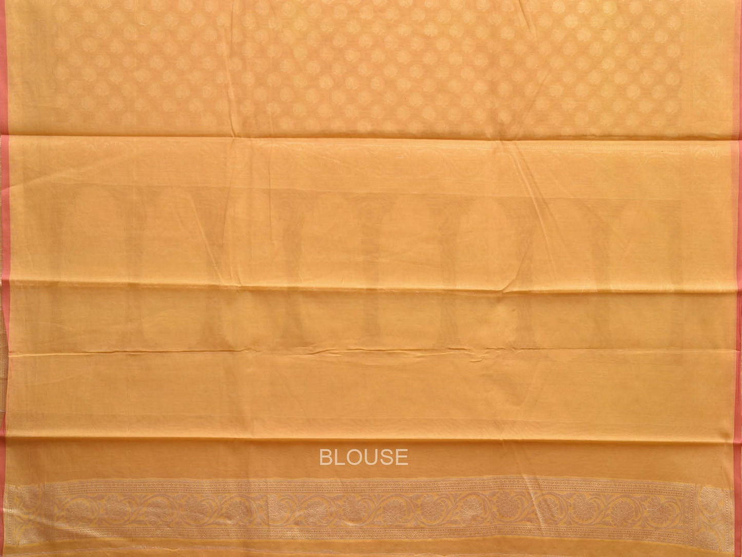 Yellow Dhakai Jamdani Cotton Viscose Saree with Buta and Floral Border Design dj0041