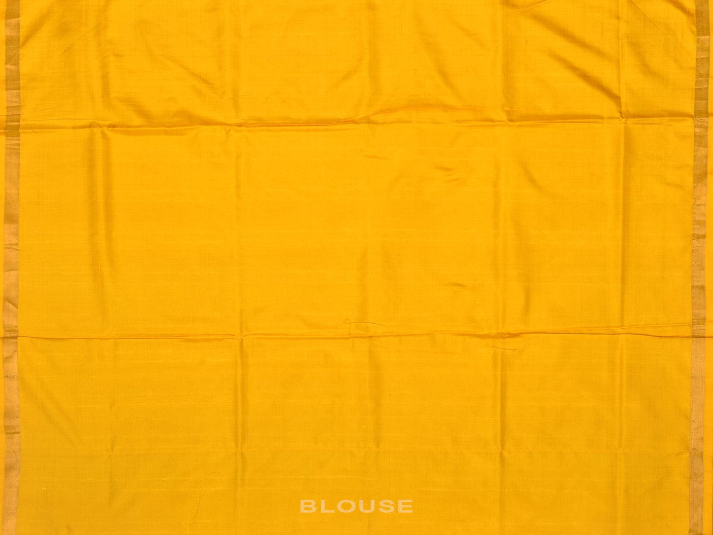Yellow Uppada Silk Handloom Saree with All Over and Lotus Border Design u2051