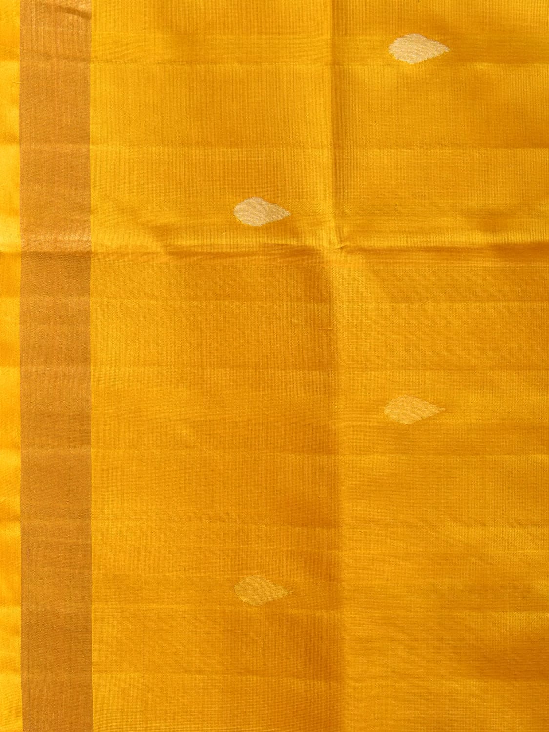 Yellow Uppada Silk Handloom Saree with Birds and Jamdani Pallu Design u1702