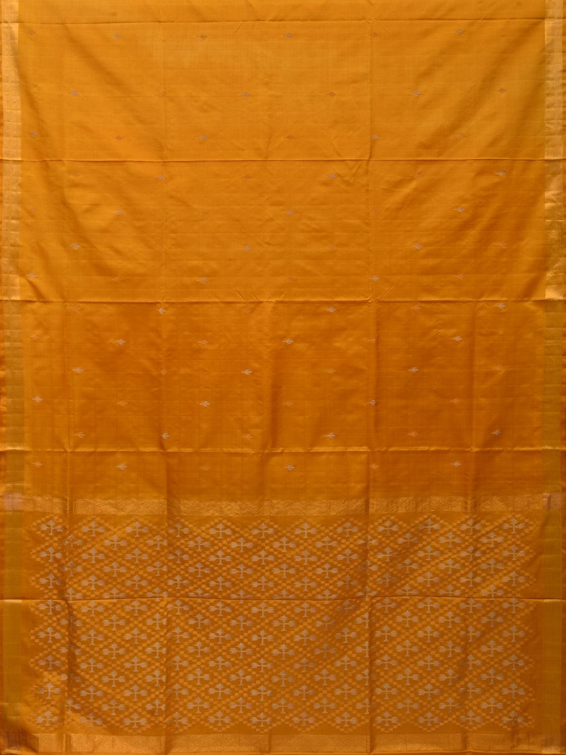 Yellow Uppada Silk Handloom Saree with Jamdani Pallu Design u1919