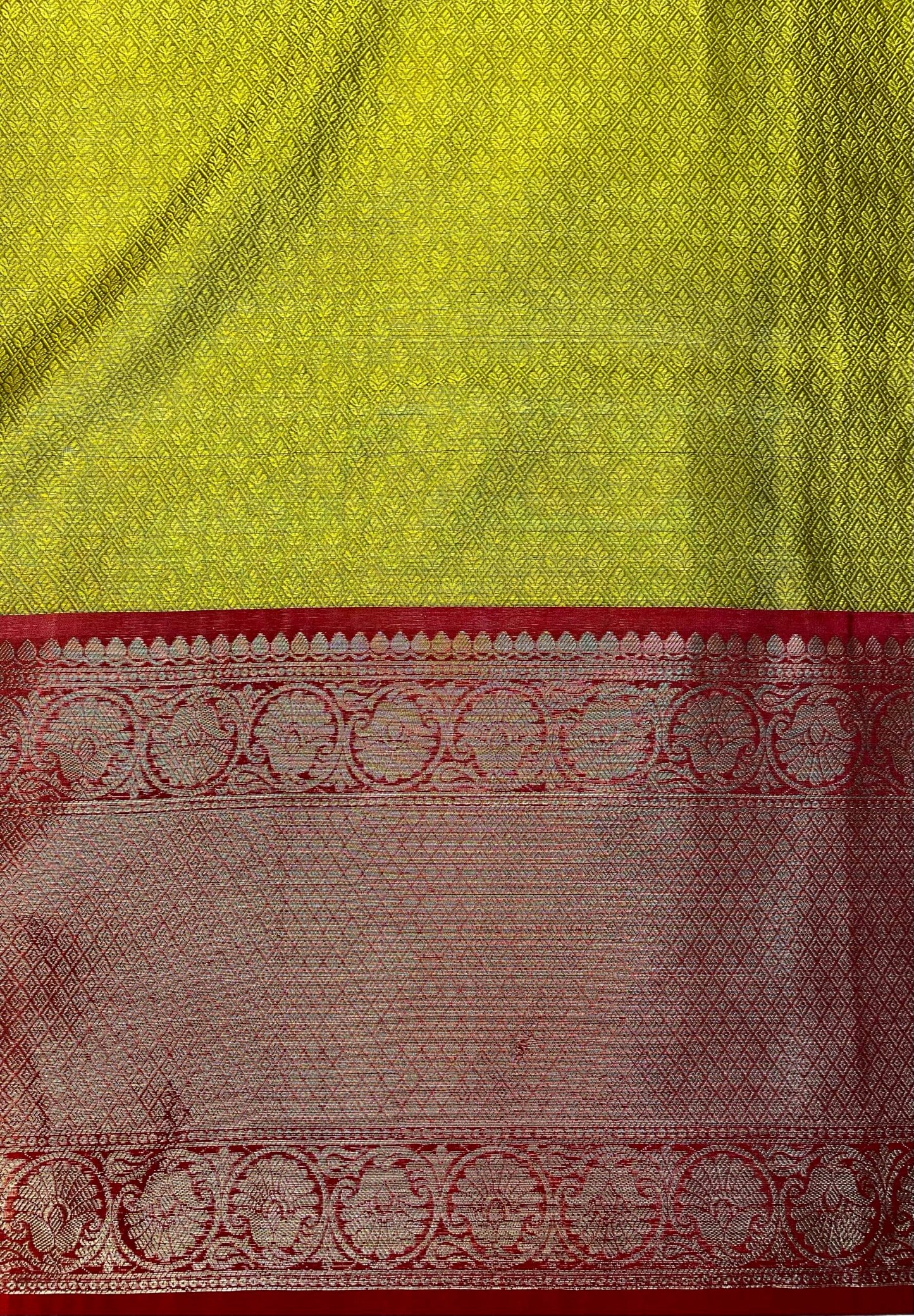 Violet Kora Printed Saree with Contrast Banaras Border and Allover Printed Body Design b0297ds