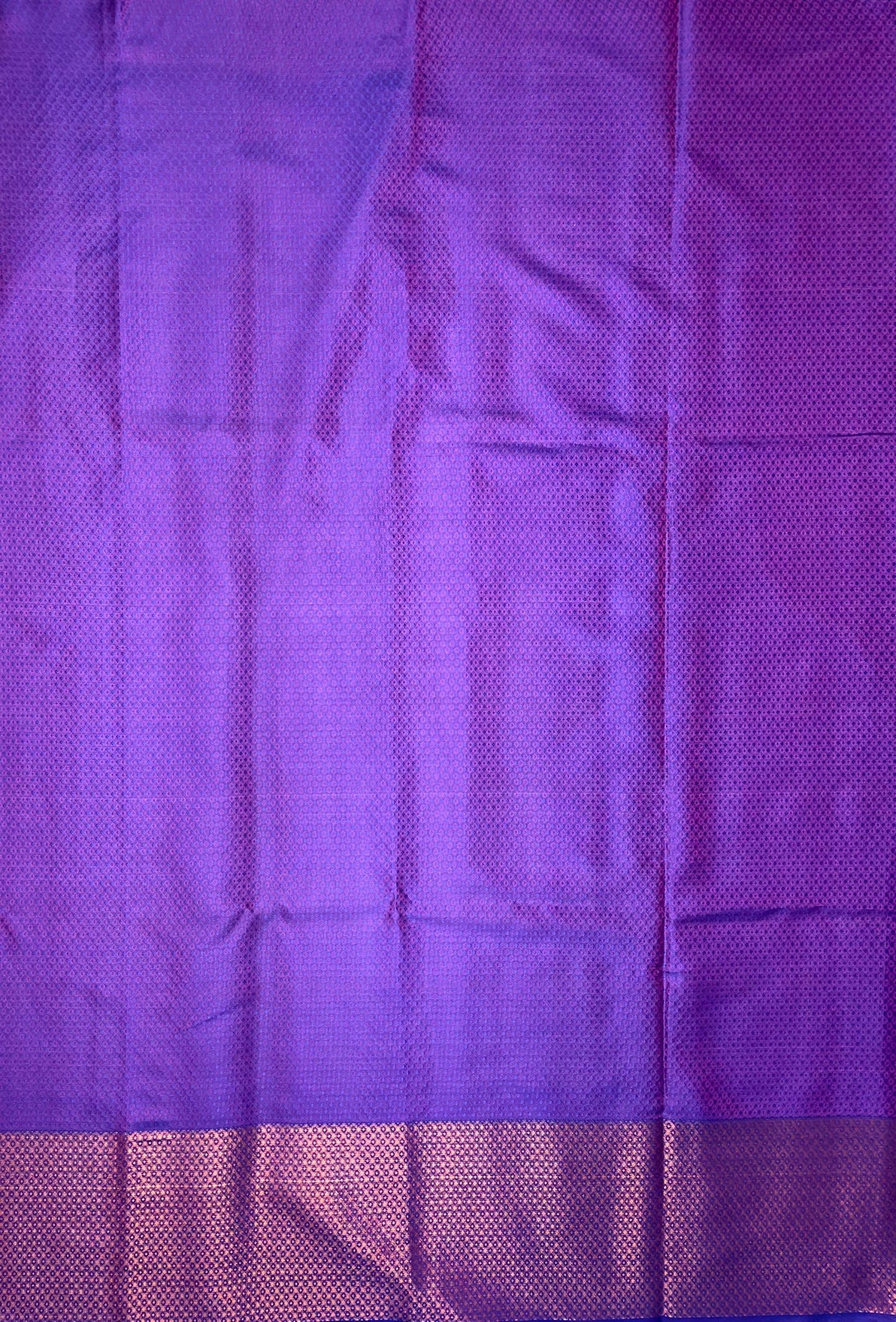 Blue Kora Brocade Saree with Contrast Banaras Border and Allover Body Design b0294ds