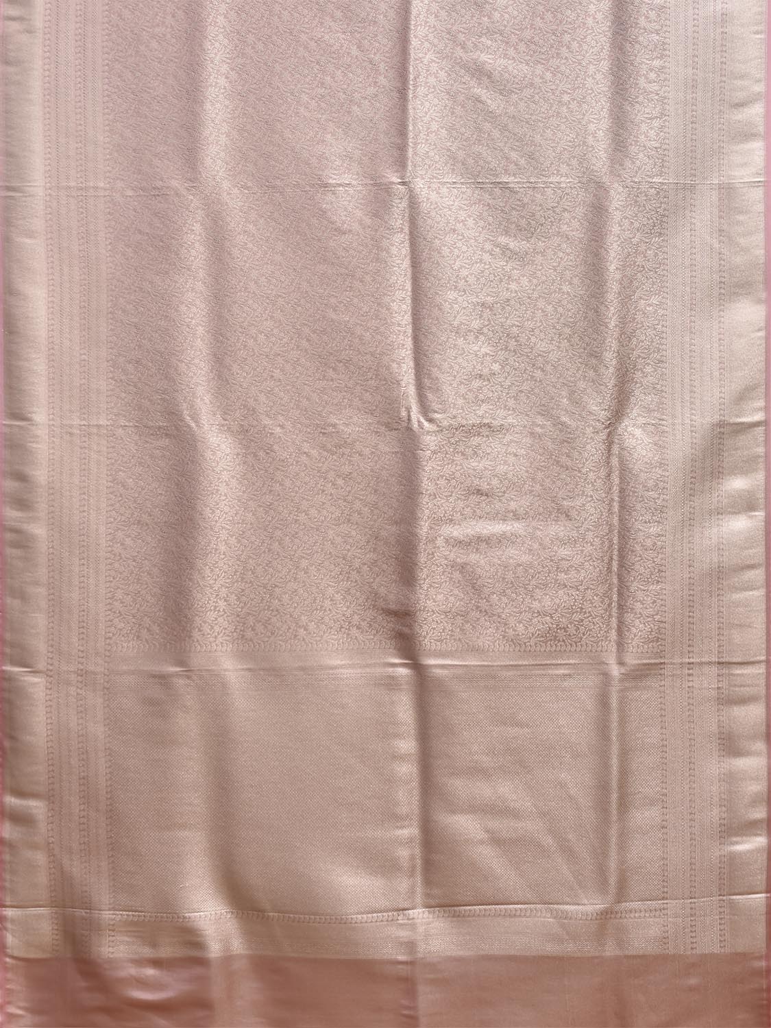 Light Pink Banaras Katan Saree with All Over Tissue Brocade Design b0329