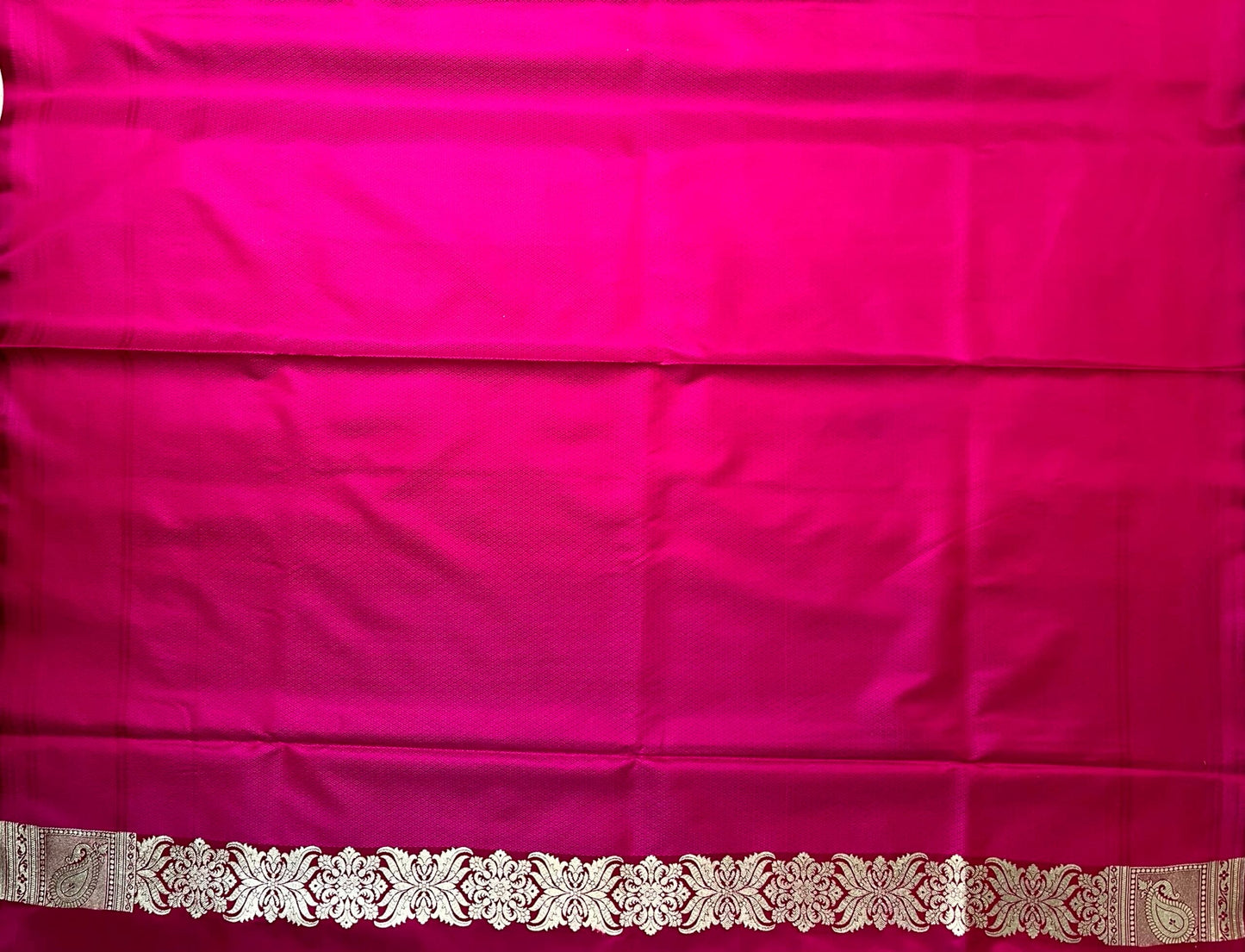 Magenta Banaras Katan Silk Saree with Body Butti Design b0471ds