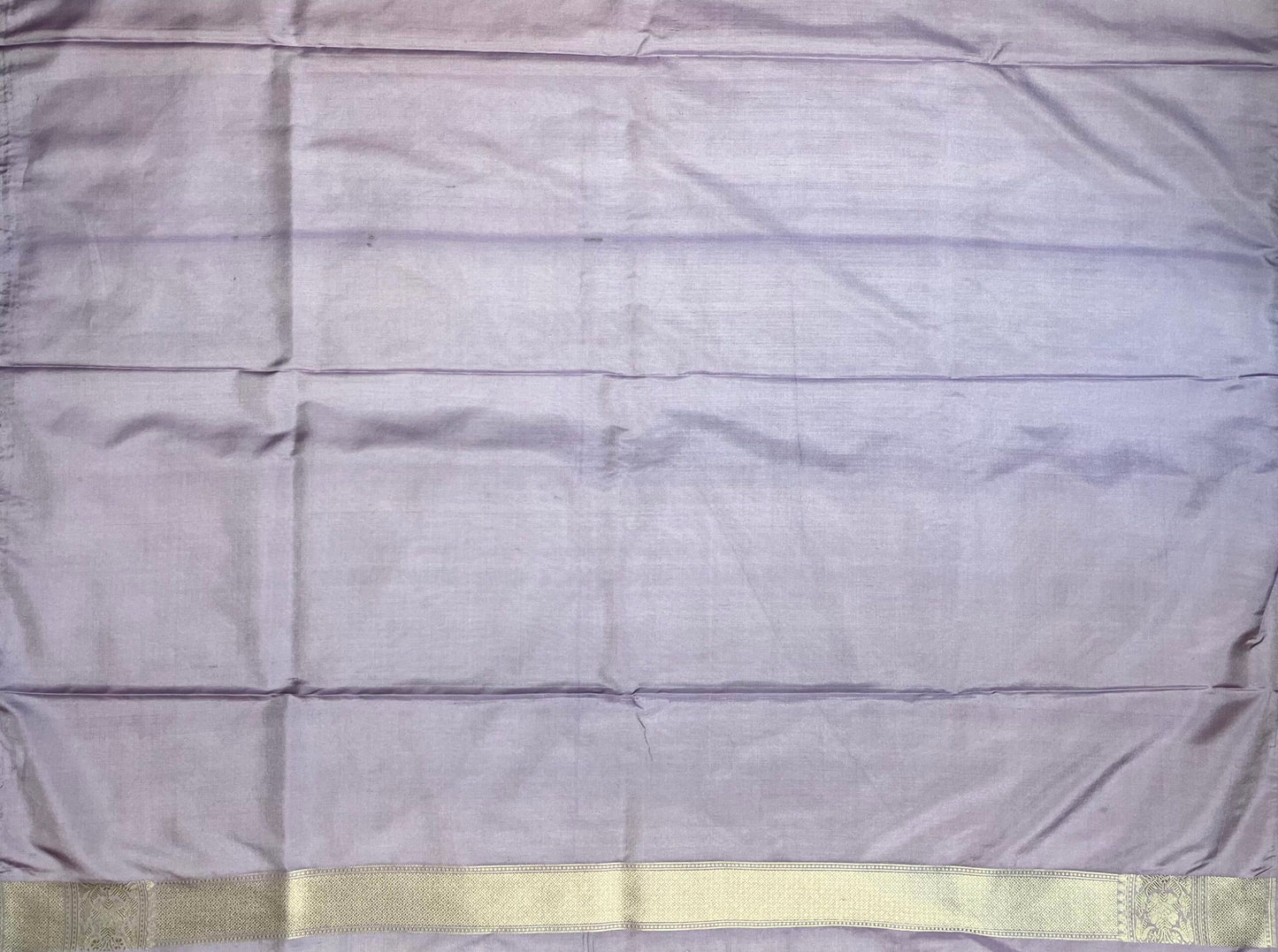 Light Violet Banaras Allover Brocade Saree with Border and Pallu Design b0494ds