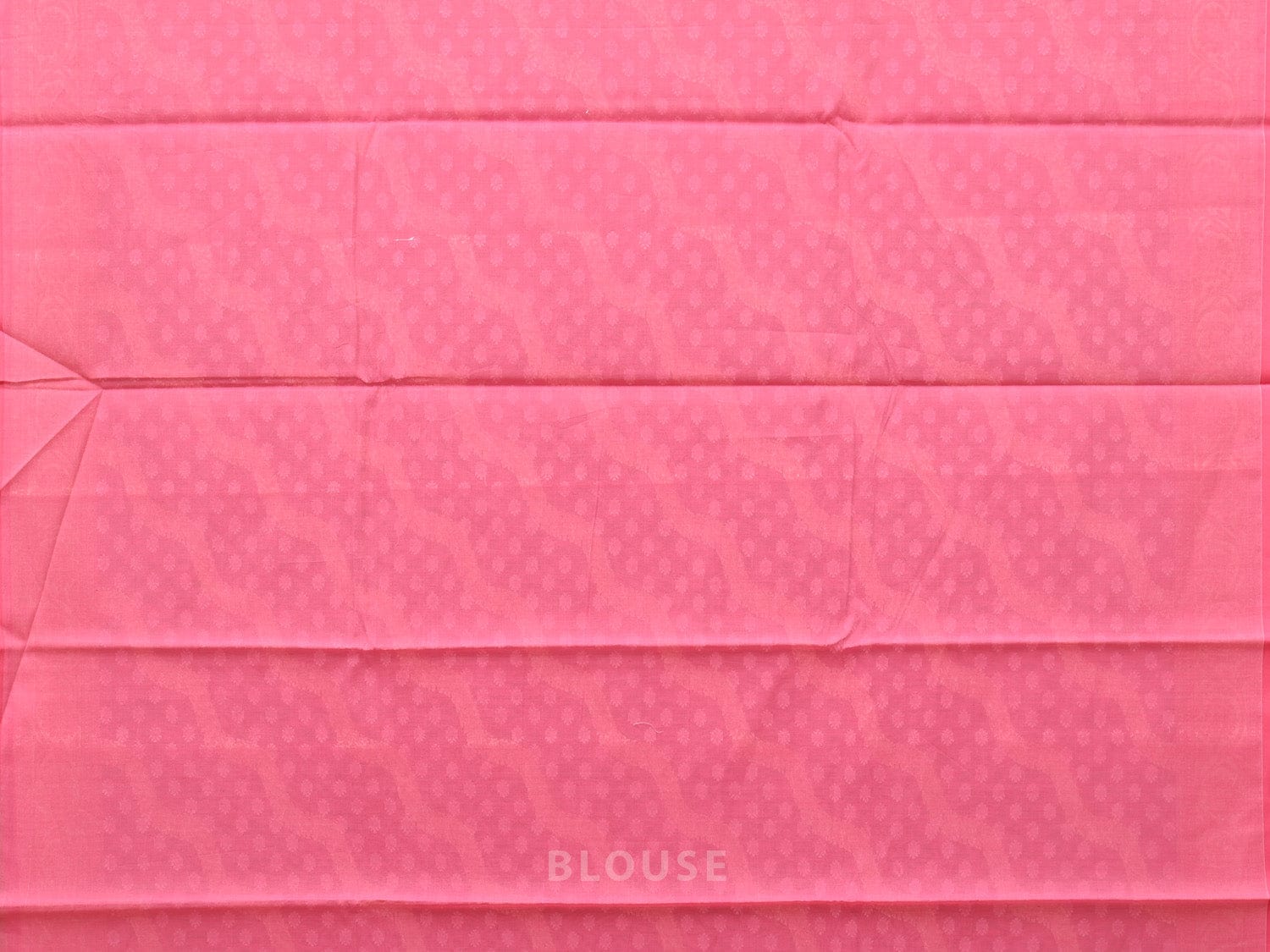 Baby Pink Cut Work Cotton Silk Saree with All Over Diagonal Banaras Design o0407