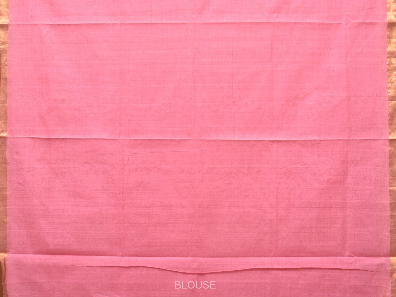 Baby Pink Khadi Cotton Handloom Saree with Mango Pallu Design kh0643