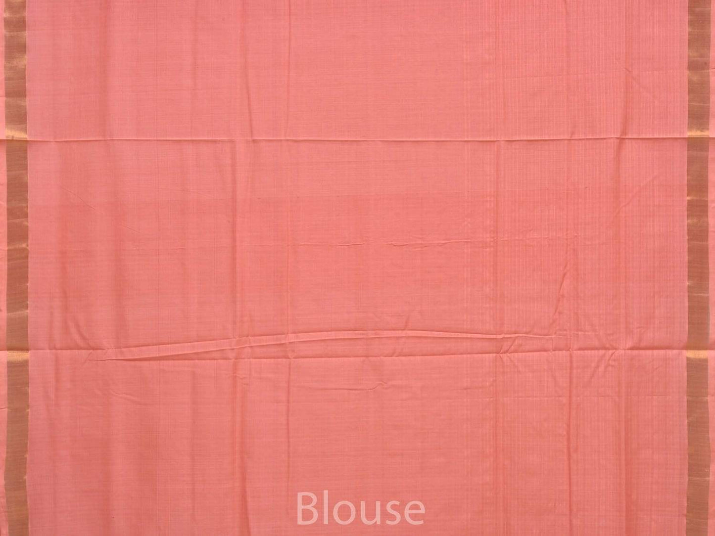 Baby Pink Uppada Cotton Handloom Saree with Assorted Buta Pallu Design u1543