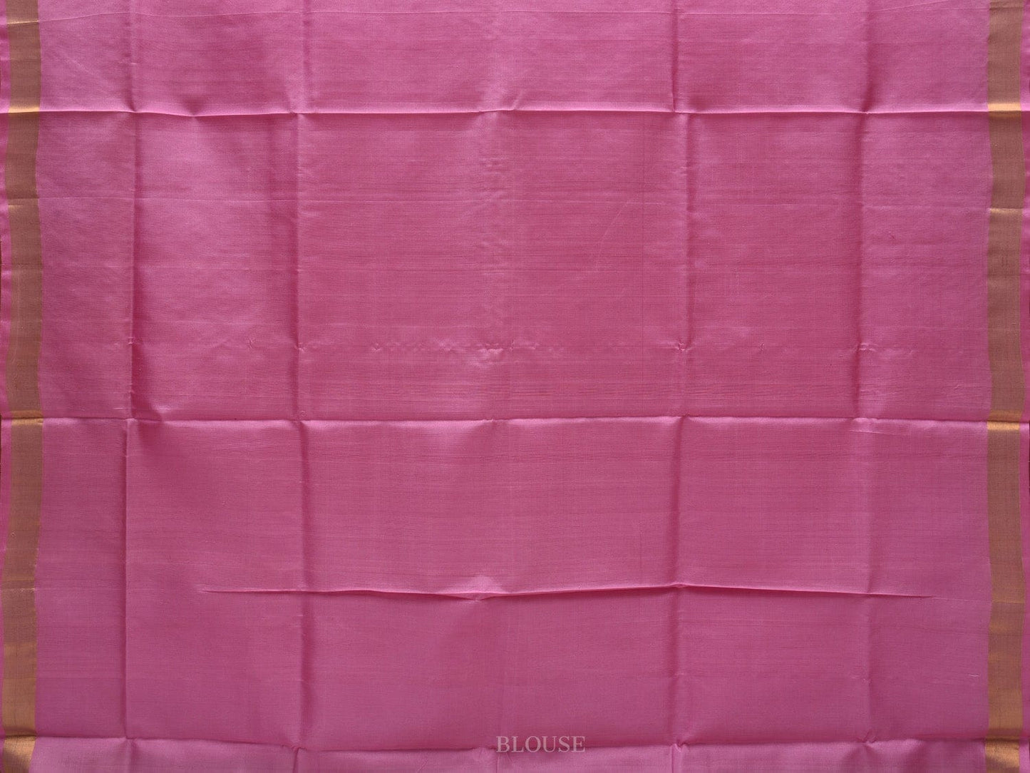 Baby Pink Uppada Silk Handloom Saree with Border Design u1842