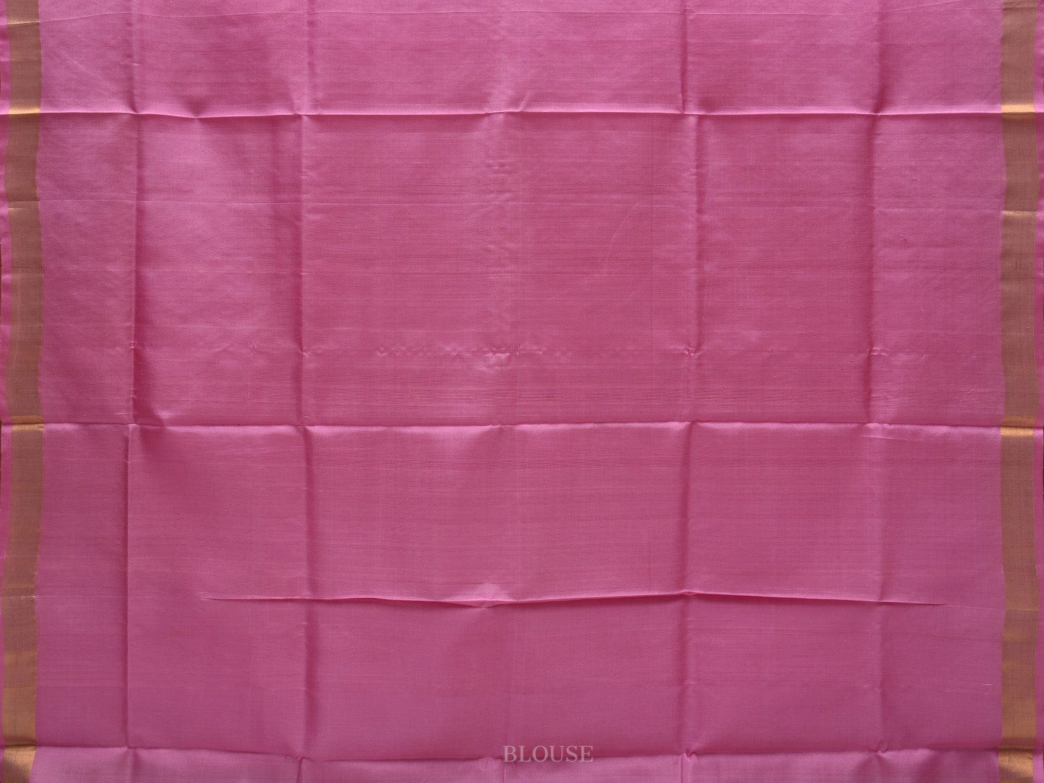Baby Pink Uppada Silk Handloom Saree with Border Design u1842