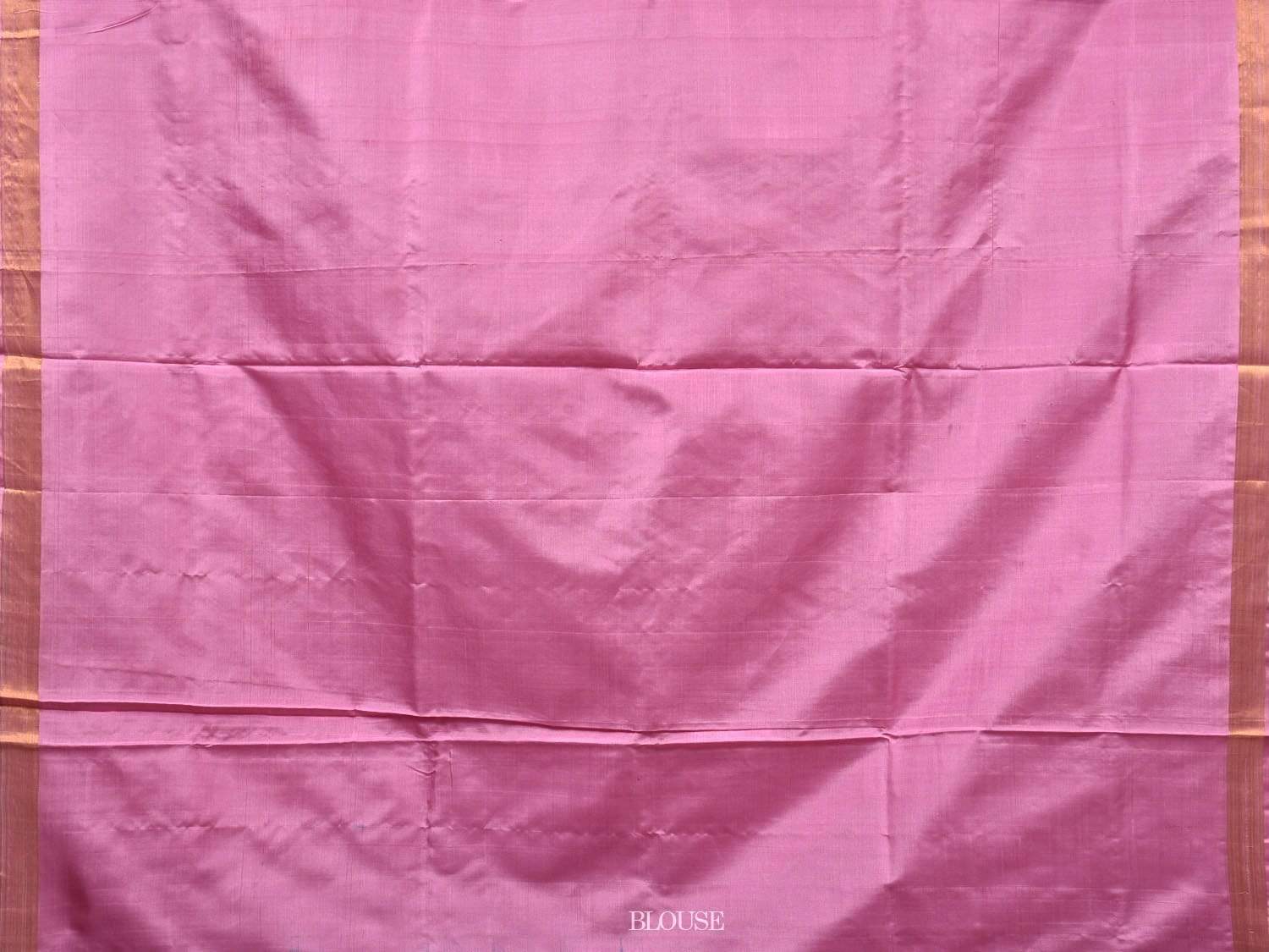 Baby Pink Uppada Silk Handloom Saree with Grill Pallu Design u1779