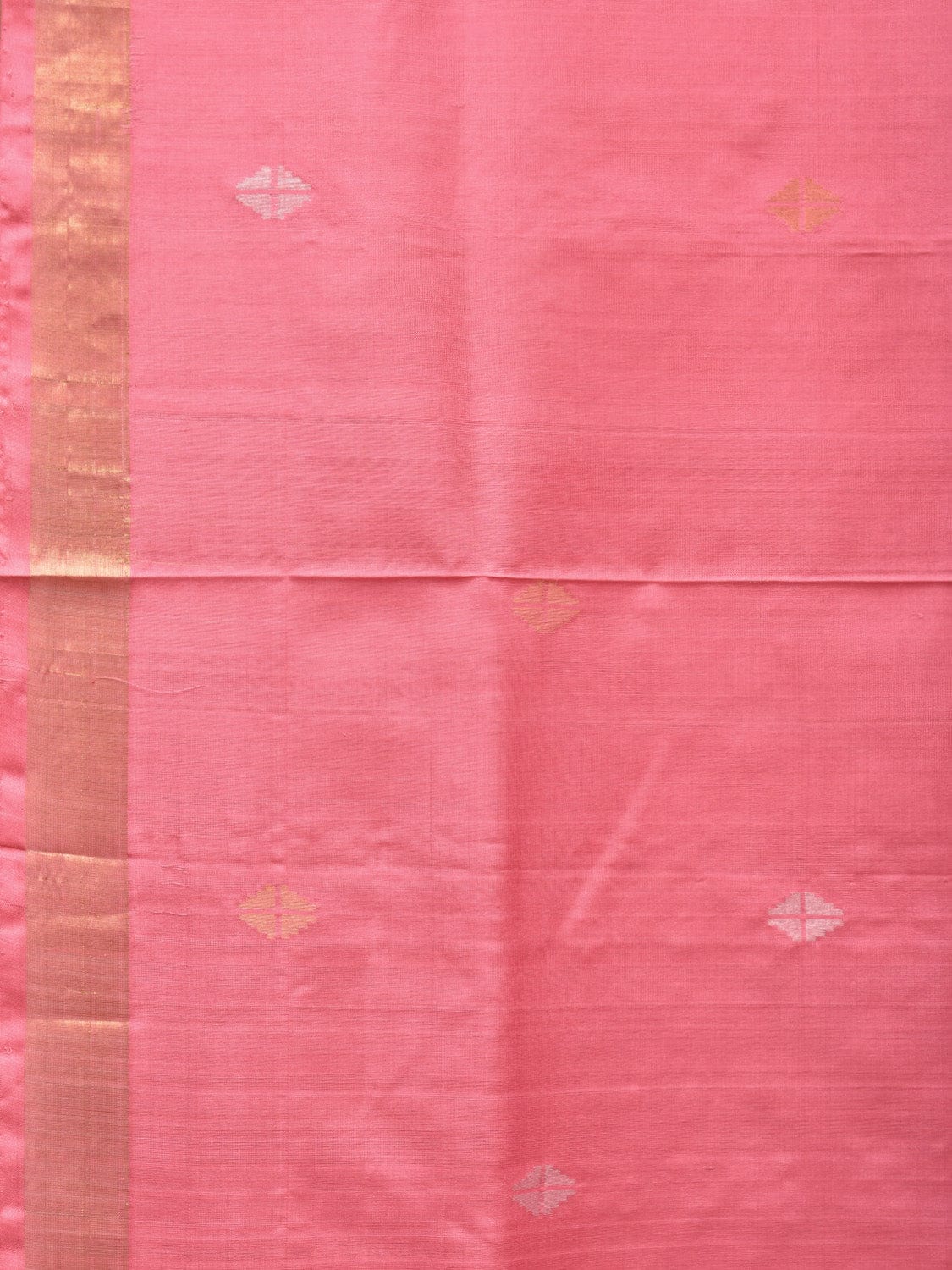 Baby Pink Uppada Silk Handloom Saree with Mango Pallu Design u2168