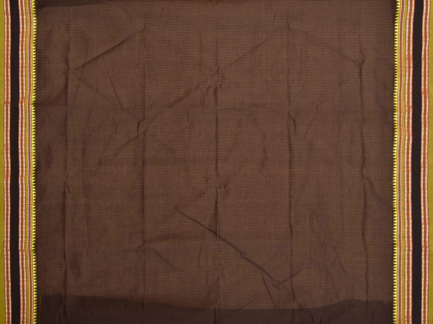 Light Green Bamboo Cotton Blouse with Plain Design Length 80cm Width 44 Inches BL0083