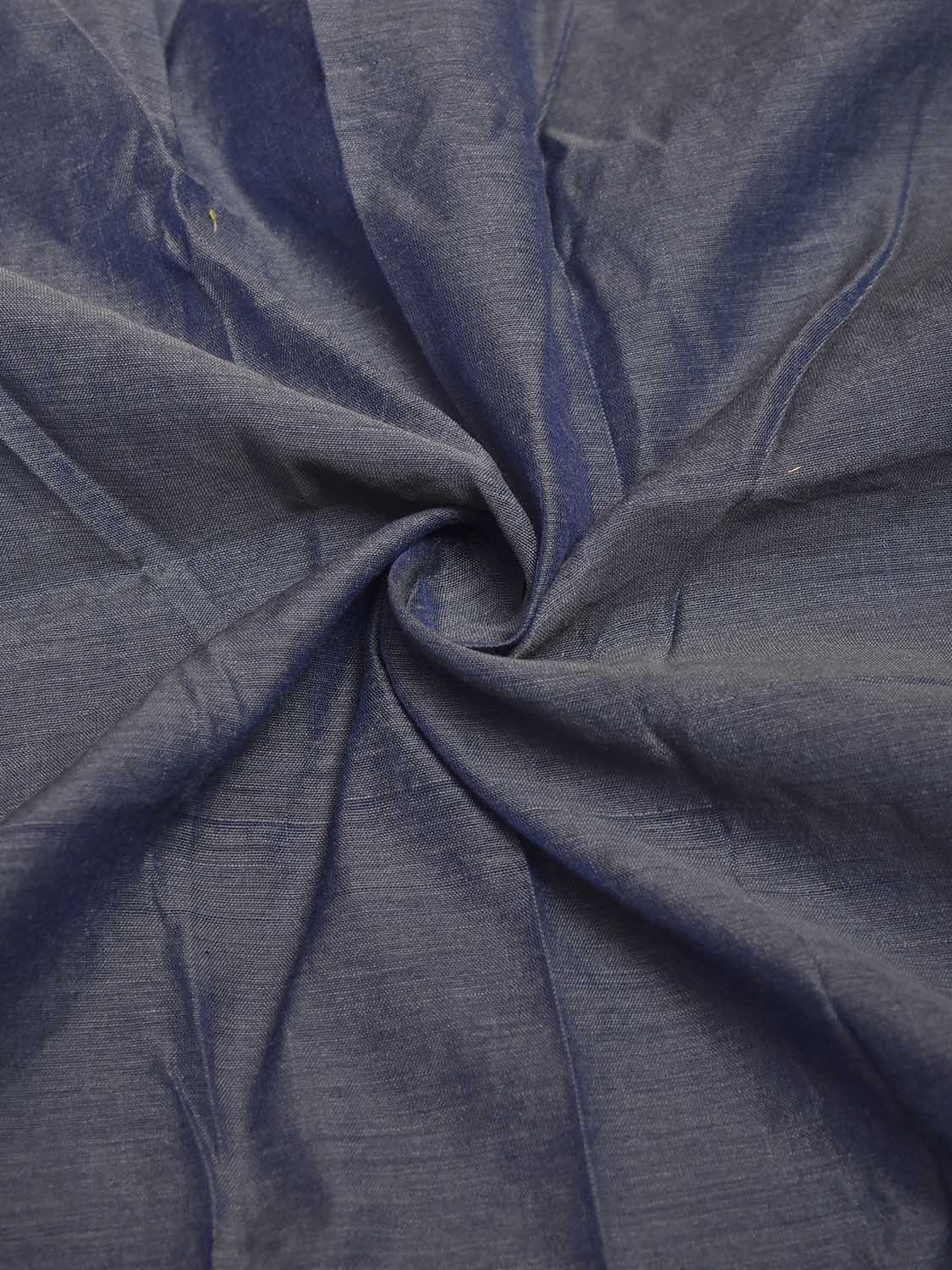 Dark Grey and Pink Bamboo Cotton Blouse with Plain Design Length 80cm Width 44 Inches BL0092