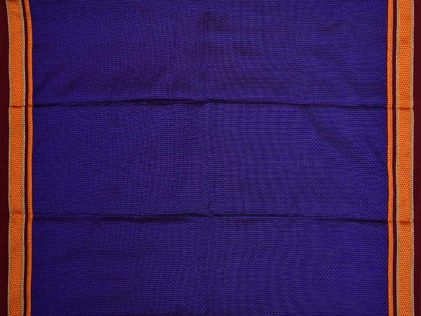 Dark Blue and Maroon Jacquard Viscose Blouse with Border Design Length 1mt Width 31 Inches BL0107