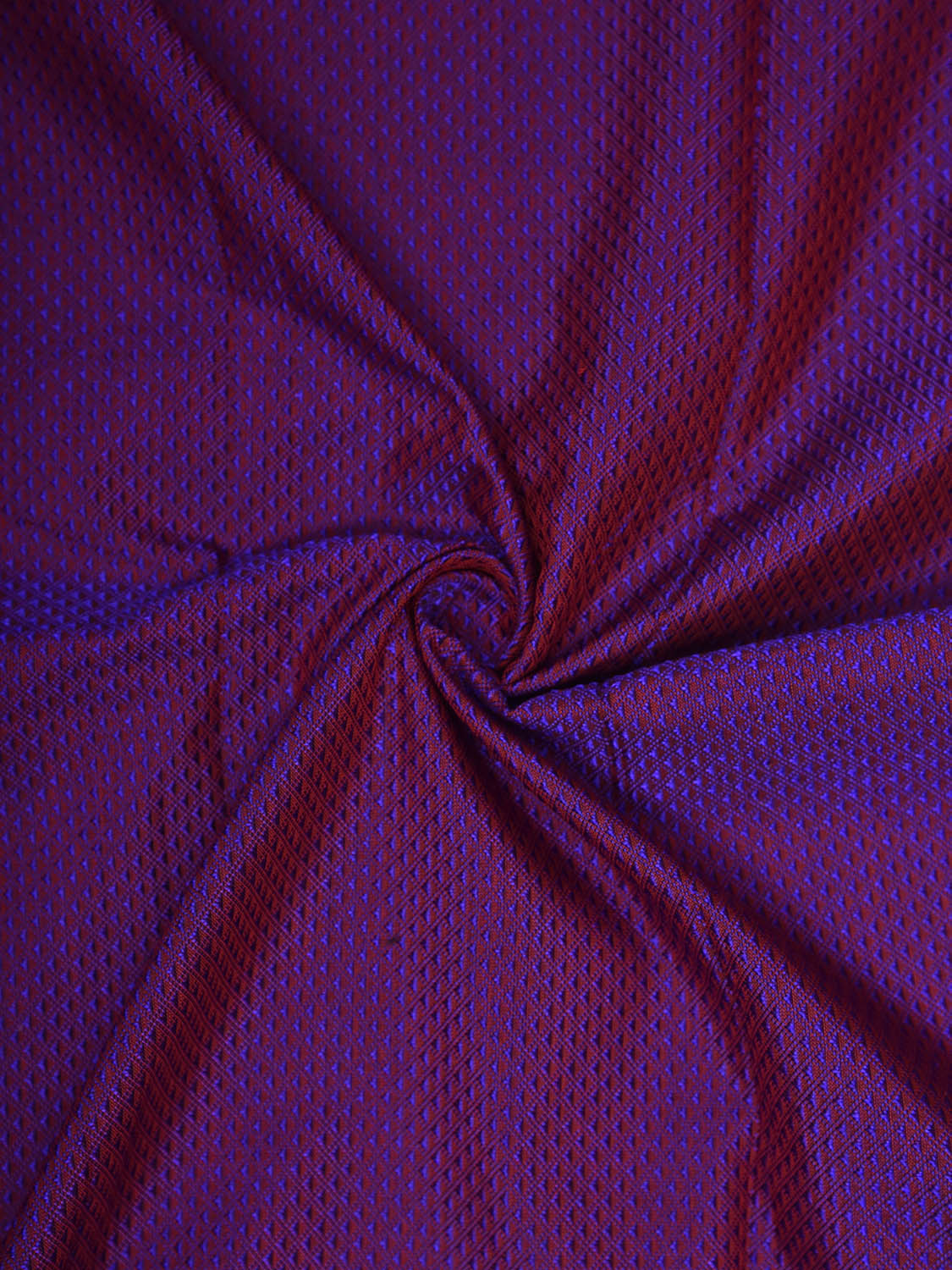 Purple and Maroon Jacquard Viscose Blouse with Border Design Length 1mt Width 31 Inches BL0109