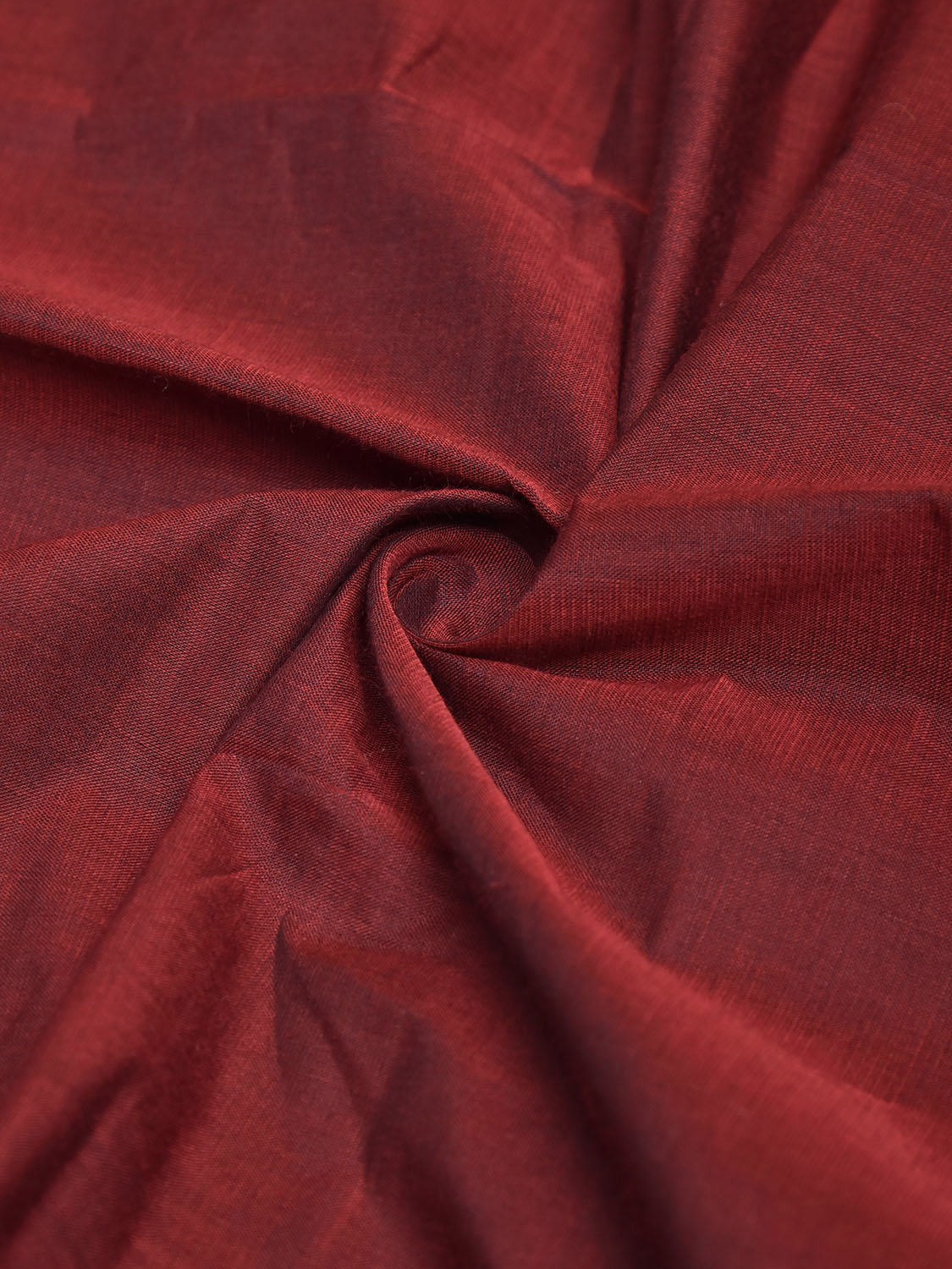 Maroon Mangalgiri Cotton Blouse with Zari Border Design Length 1mt Width 44 Inches BL0187