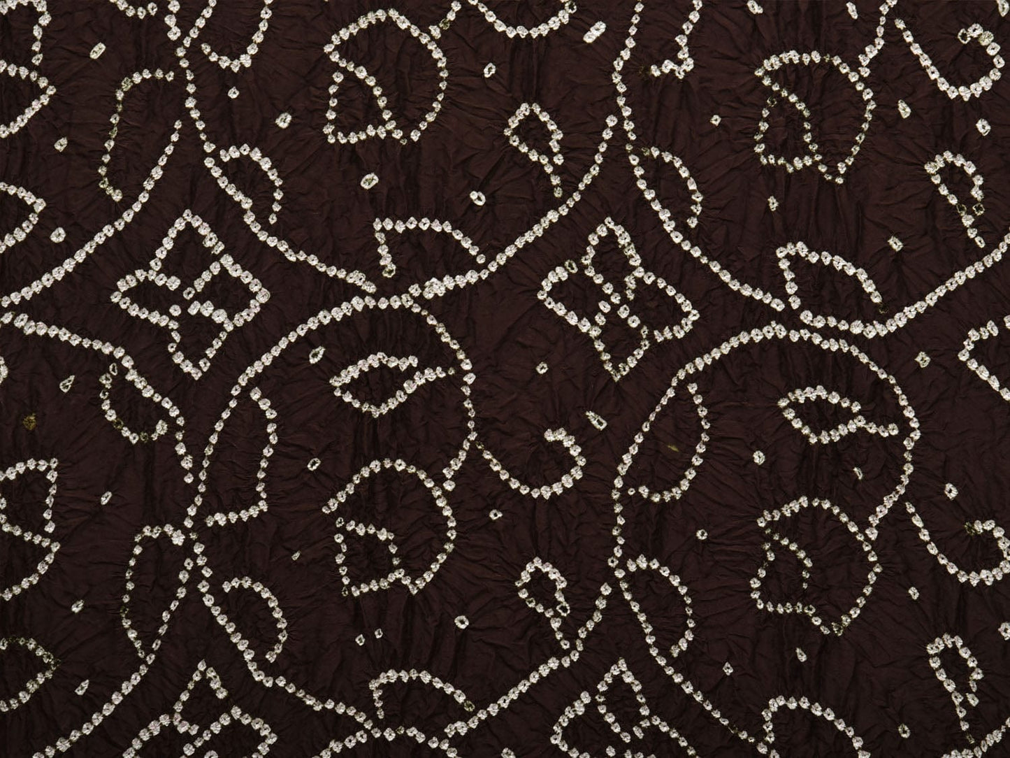 Black and Pink Bandhani Kanchipuram Silk Handloom Saree with Pallu and Border Design bn0450