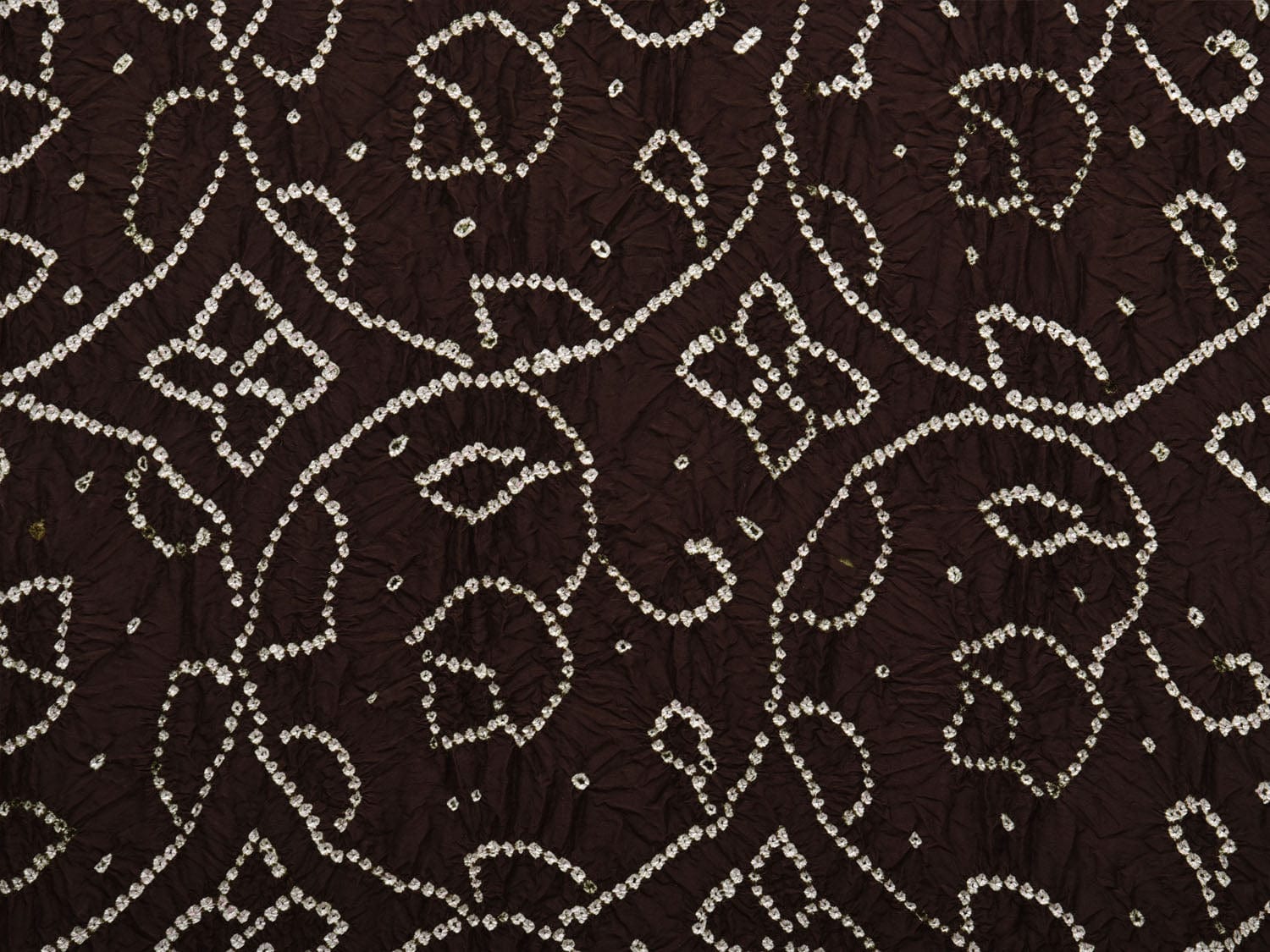 Black and Pink Bandhani Kanchipuram Silk Handloom Saree with Pallu and Border Design bn0450