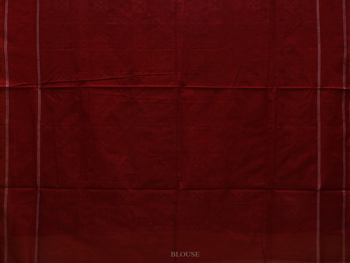 Black and Red Pochampally Ikat Cotton Handloom Saree with Telia Design i0666