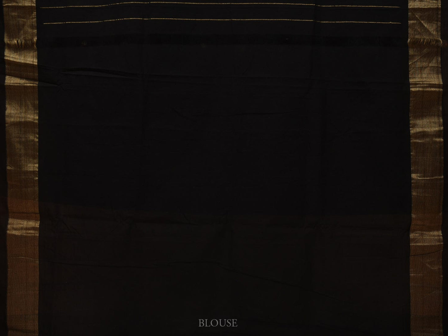 Black Paithani Cotton Handloom Saree with Peacocks Pallu Design p0454