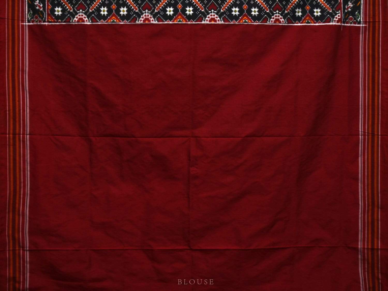 Black Pochampally Double Ikat Silk Handloom Saree with Panpatola Design i0580