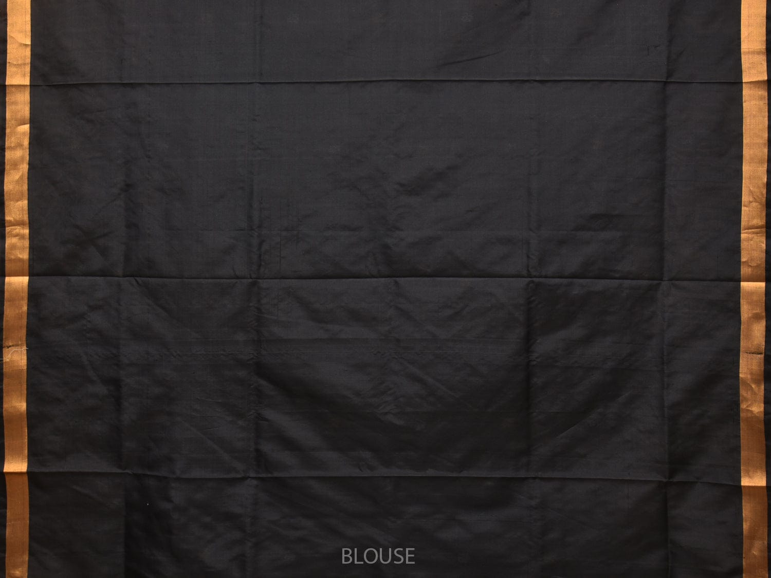 Black Uppada Silk Handloom Saree with Floral and Birds Pallu Design u2071