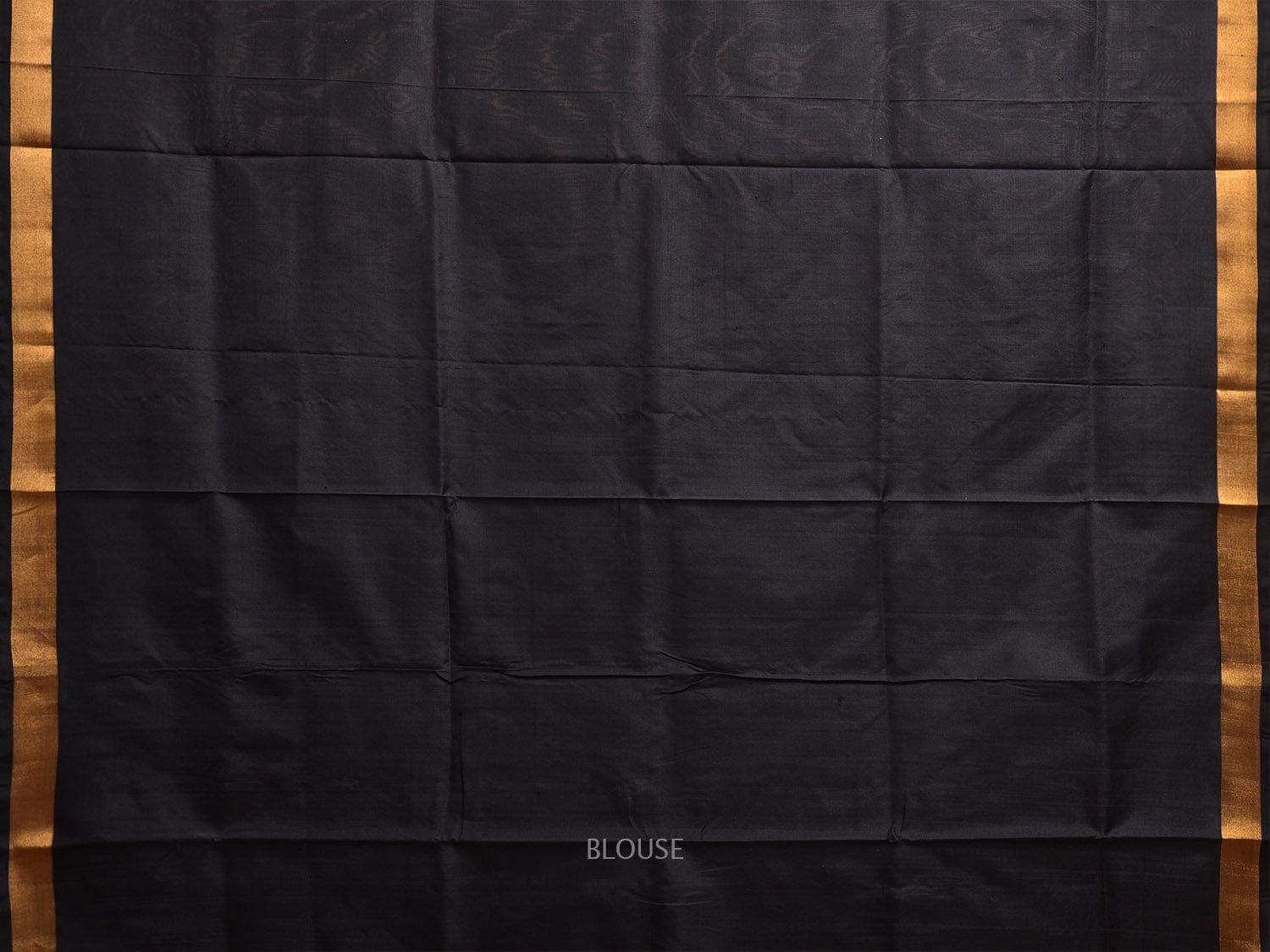 Black Uppada Silk Handloom Saree with Floral and Birds Pallu Design u2336