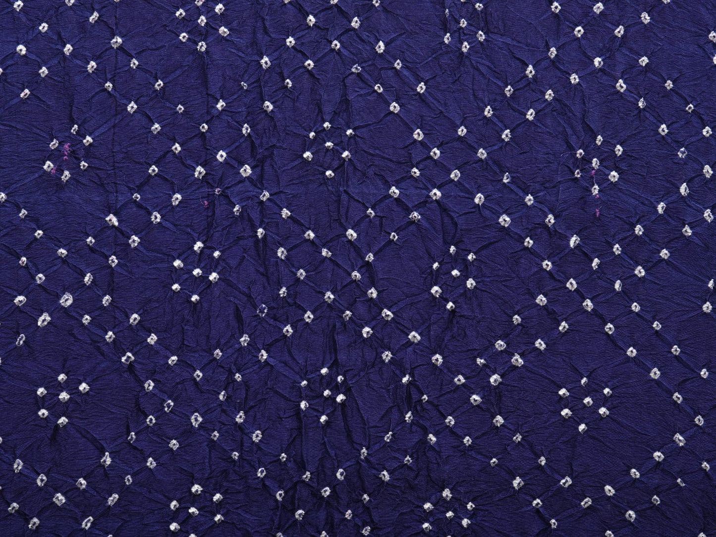 Blue and Red Bandhani Kanchipuram Silk Handloom Dupatta with Border Design ds2766