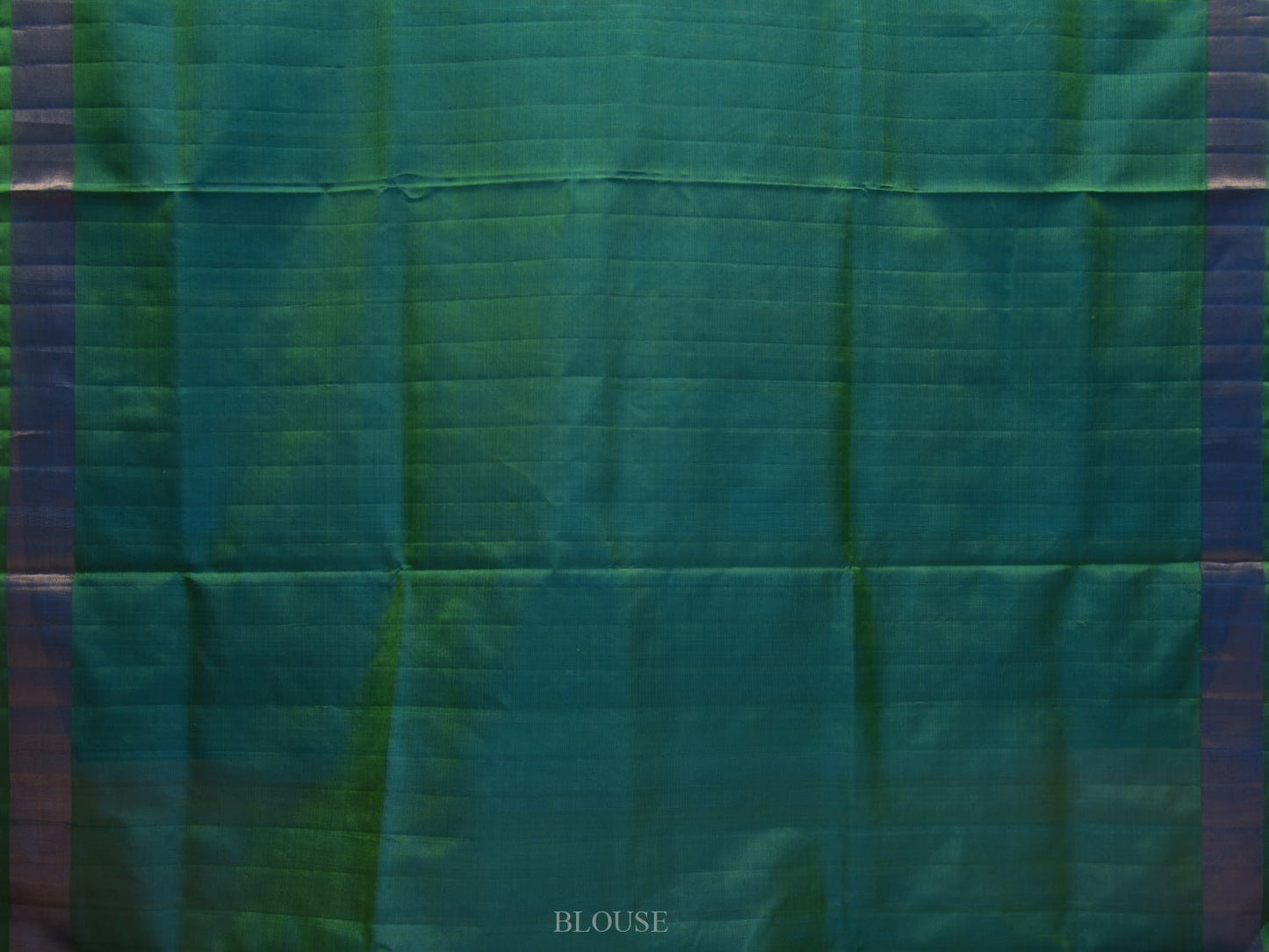 Blue and Sea Green Uppada Silk Handloom Saree with All Over Design u1924