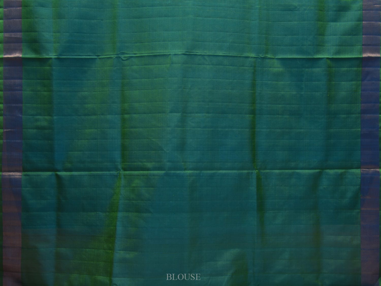 Blue and Sea Green Uppada Silk Handloom Saree with All Over Design u1924
