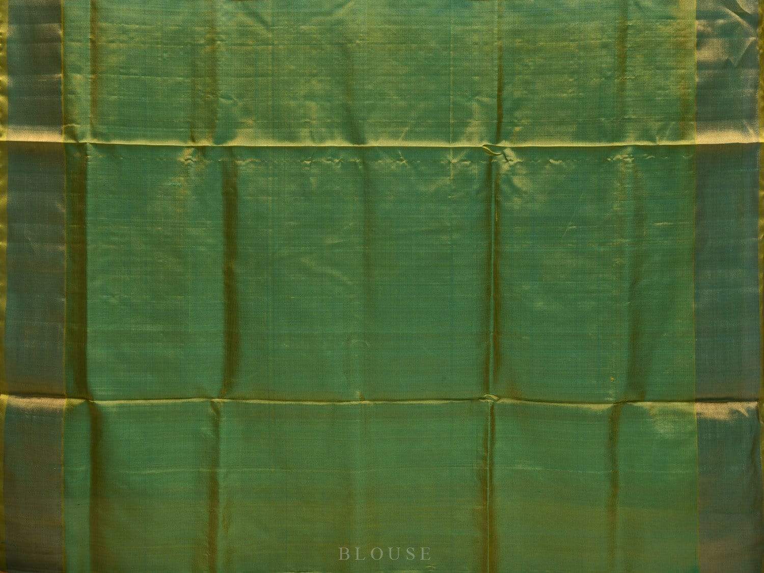 Blue and Sea Green Uppada Silk Handloom Saree with Buta and Contrast Pallu Design u1806
