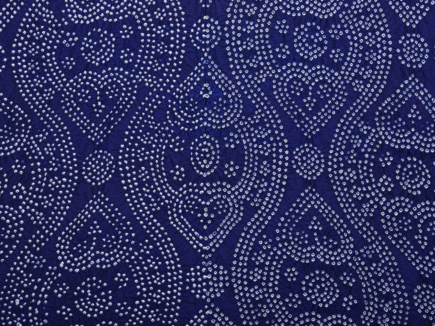 Blue Bandhani Kanchipuram Silk Handloom Dupatta with Border and Body Design ds2634