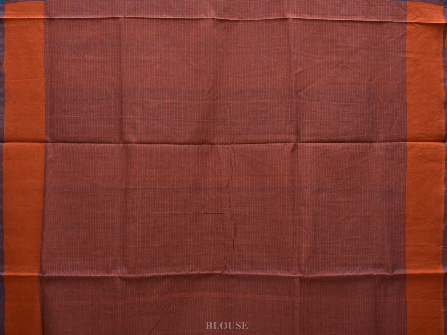 Blue Mangalgiri Cotton Handloom Saree with Checks Design mn0063