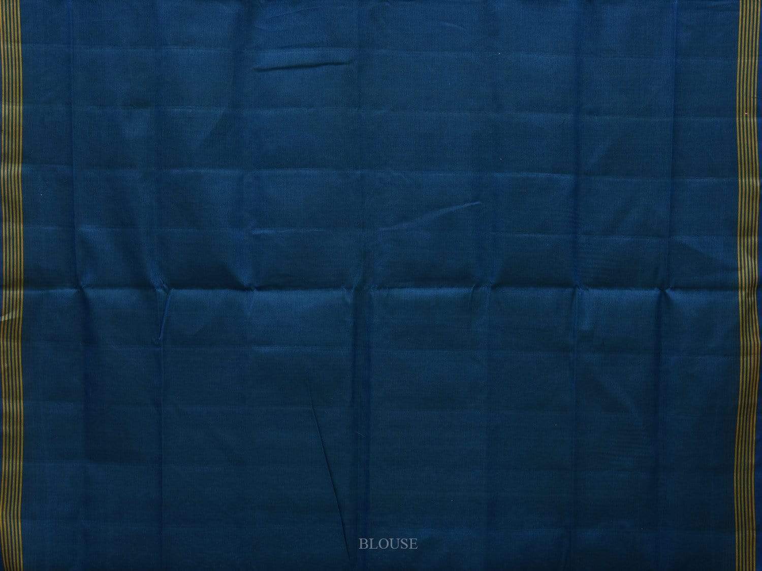 Blue Pochampally Ikat Cotton Handloom Saree with All Over Body Design i0636