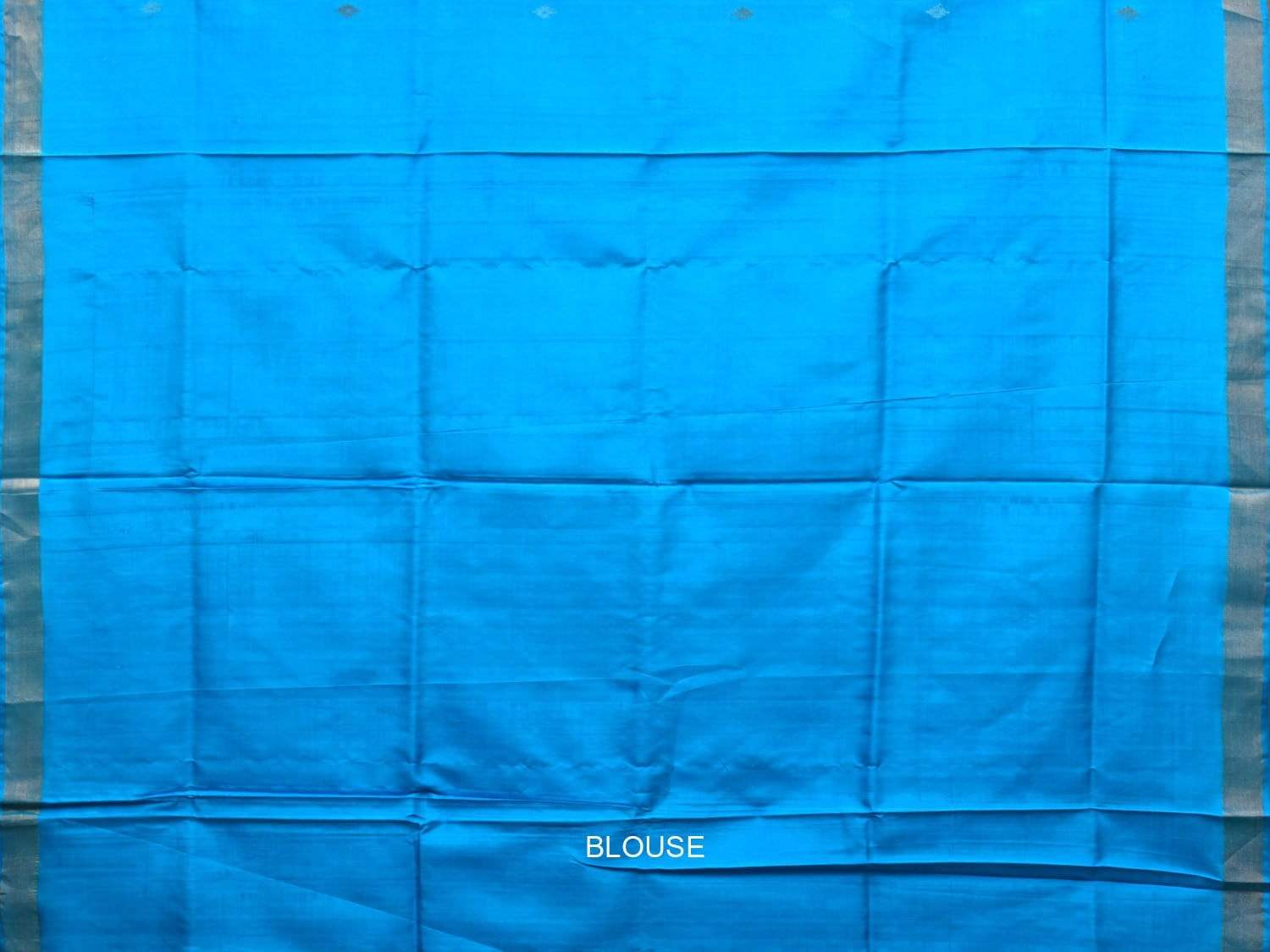 Blue Uppada Silk Handloom Saree with Assorted Buta Pallu Design u1739