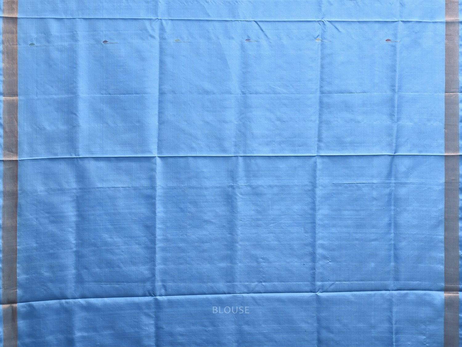 Blue Uppada Silk Handloom Saree with Floral and Birds Pallu Design u2346