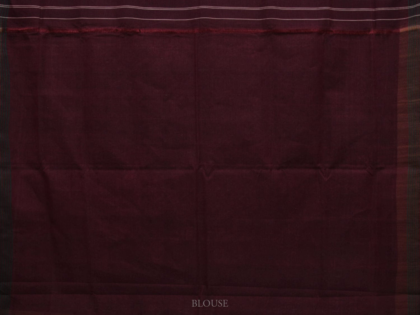 Brown Ikat Cotton Handloom Saree with All Over Design i0717