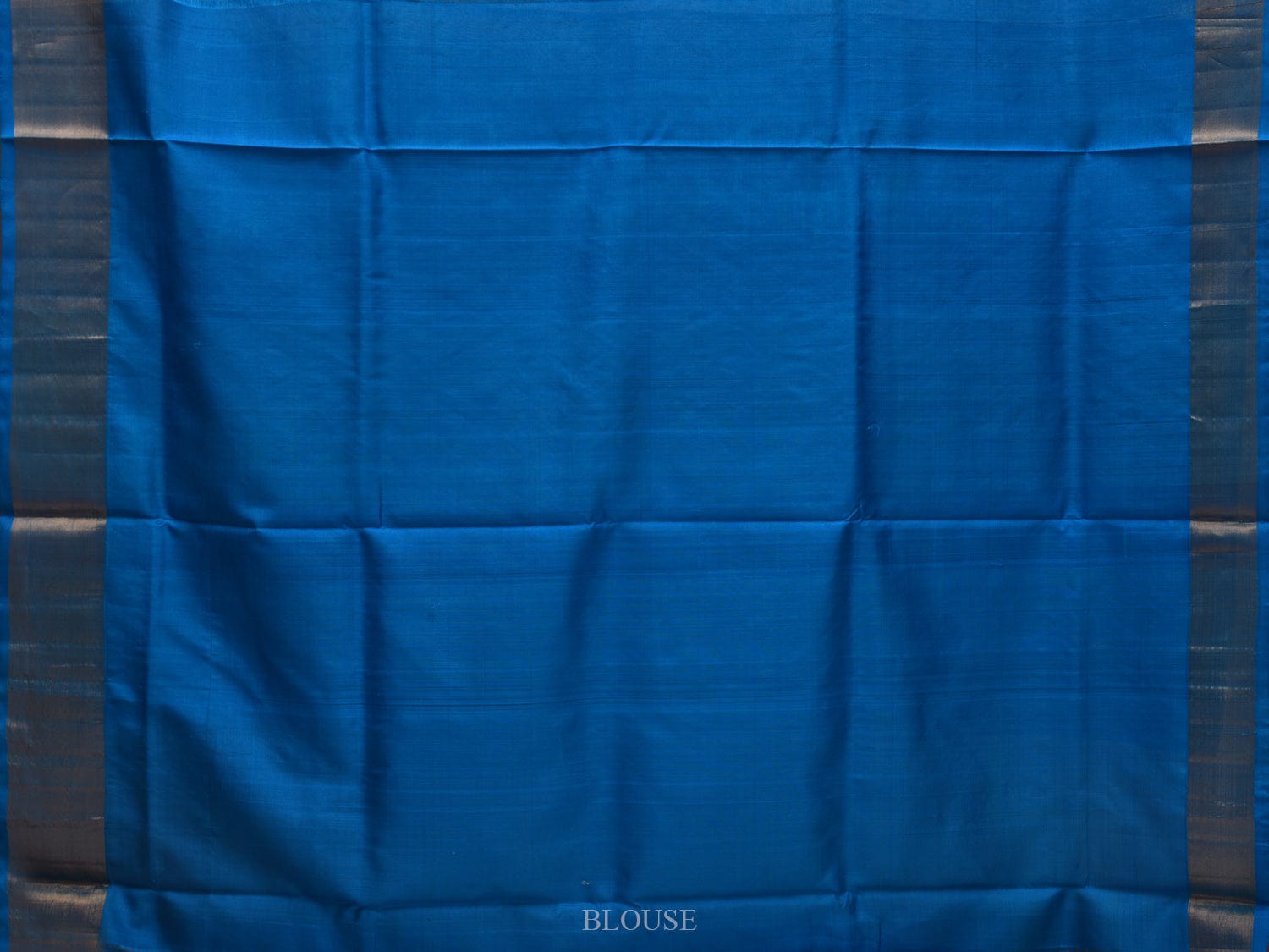 Cream and Blue Uppada Silk Handloom Saree with All Over Design u1923