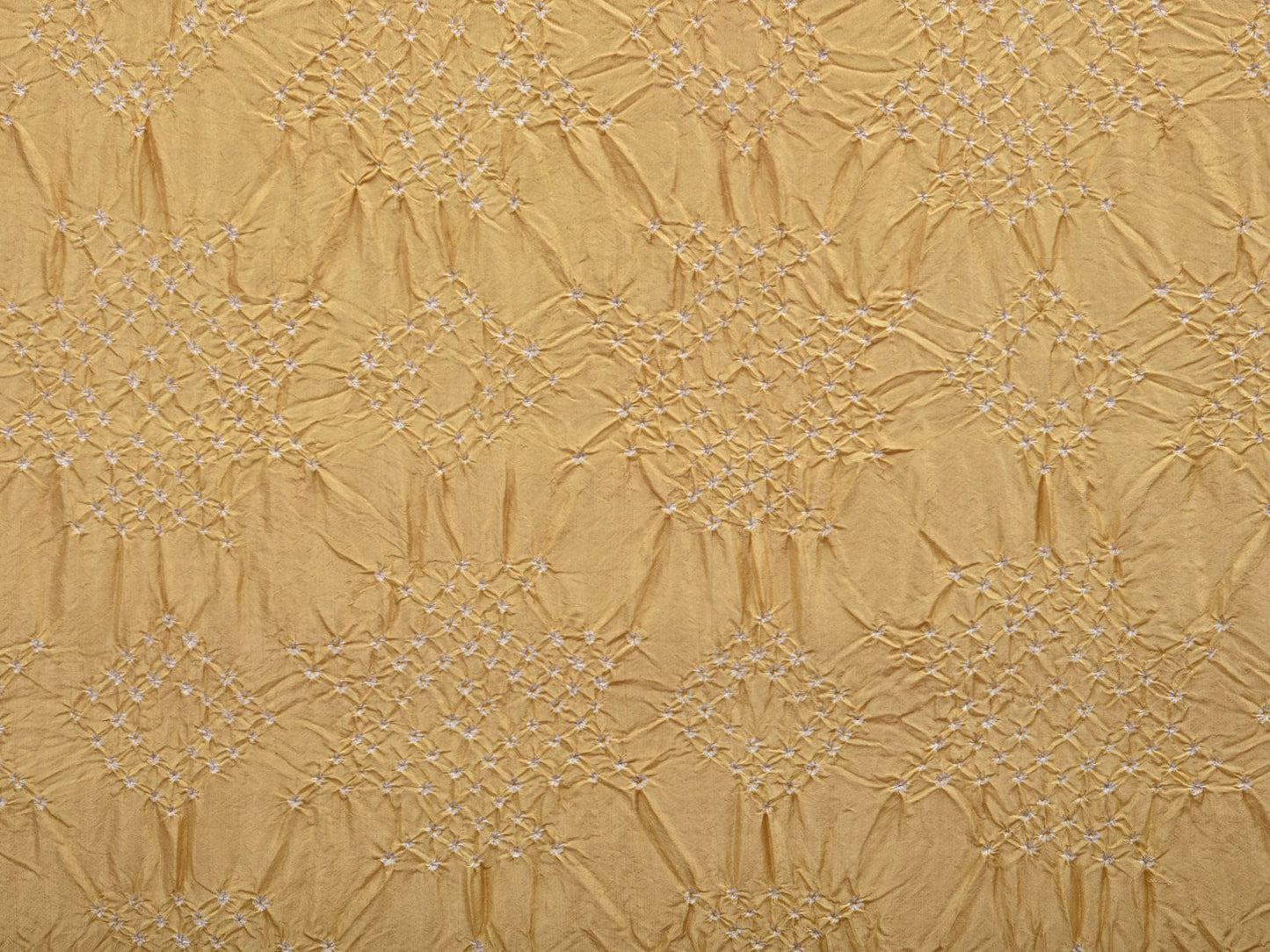 Cream Bandhani Paithani Silk Handloom Saree with Pallu Design bn0371