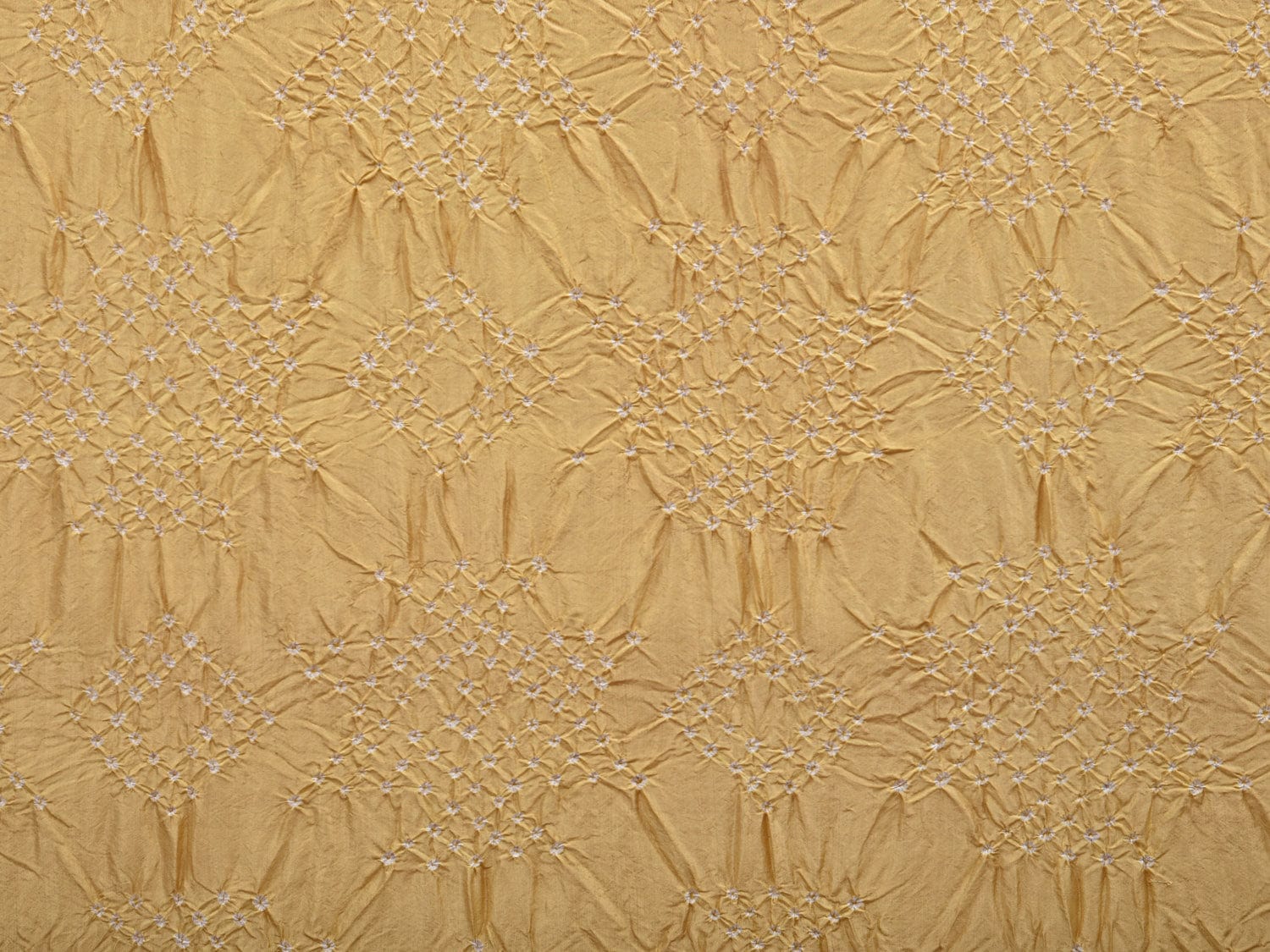 Cream Bandhani Paithani Silk Handloom Saree with Pallu Design bn0371