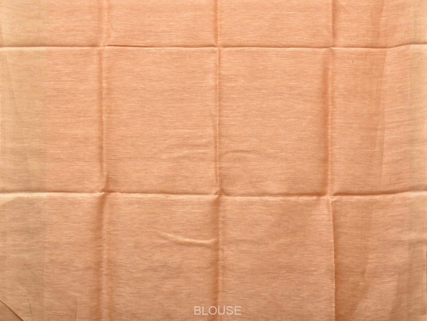 Cream Linen Plain Saree with Strips Pallu Design o0432