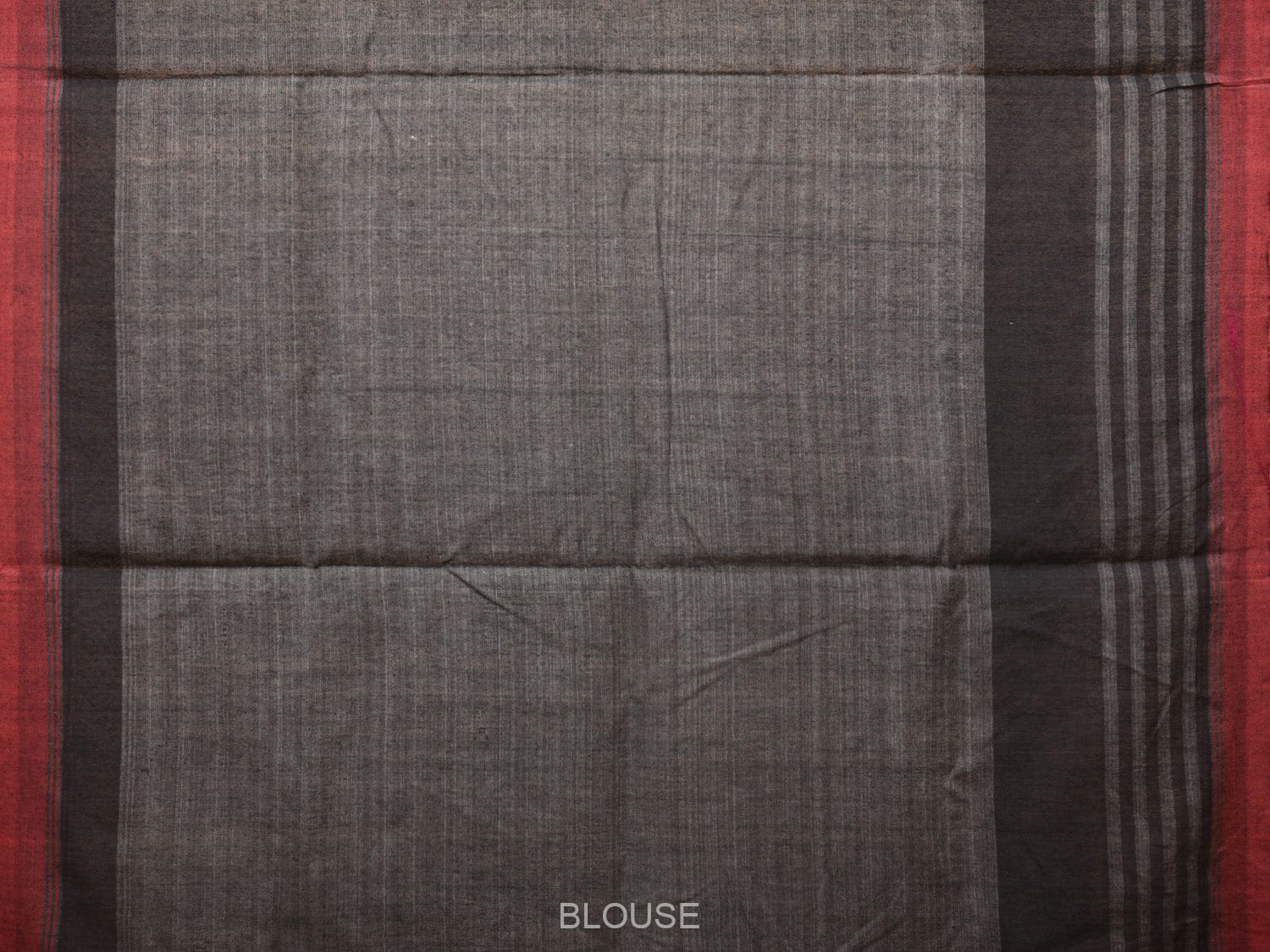 Cream Tussar Handloom Saree with Strips Pallu and Thread Work Design o0426