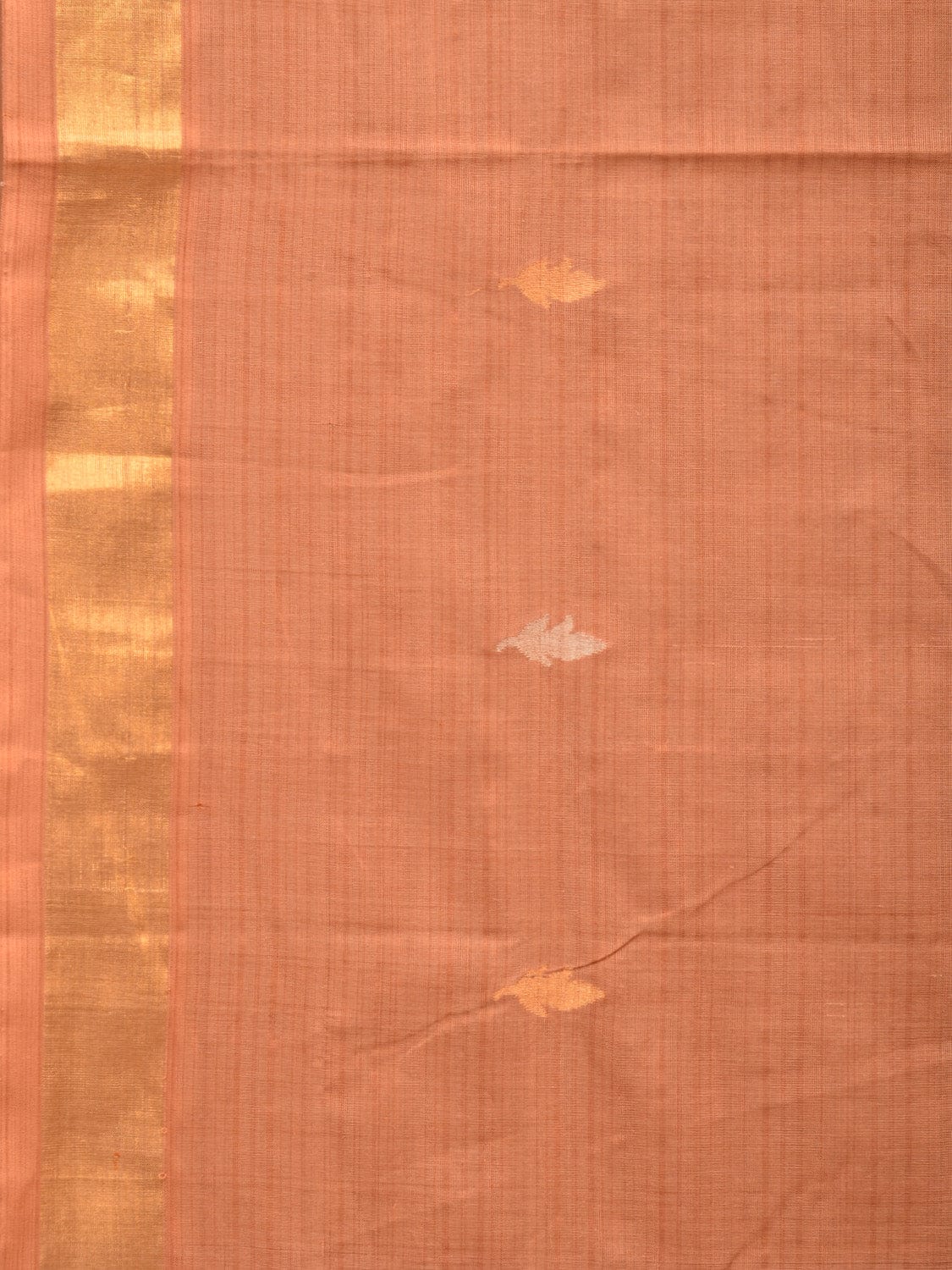 Cream Uppada Cotton Handloom Saree with Grill Pallu Design u2001