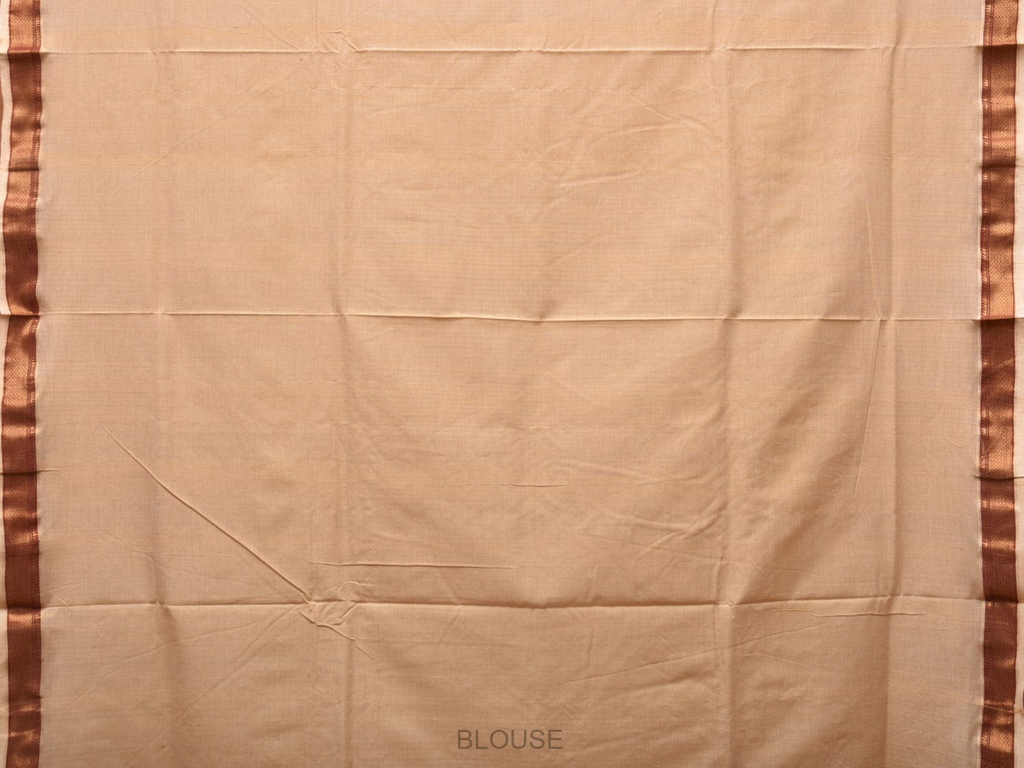 Cream Uppada Cotton Handloom Saree with Pallu Design u2127